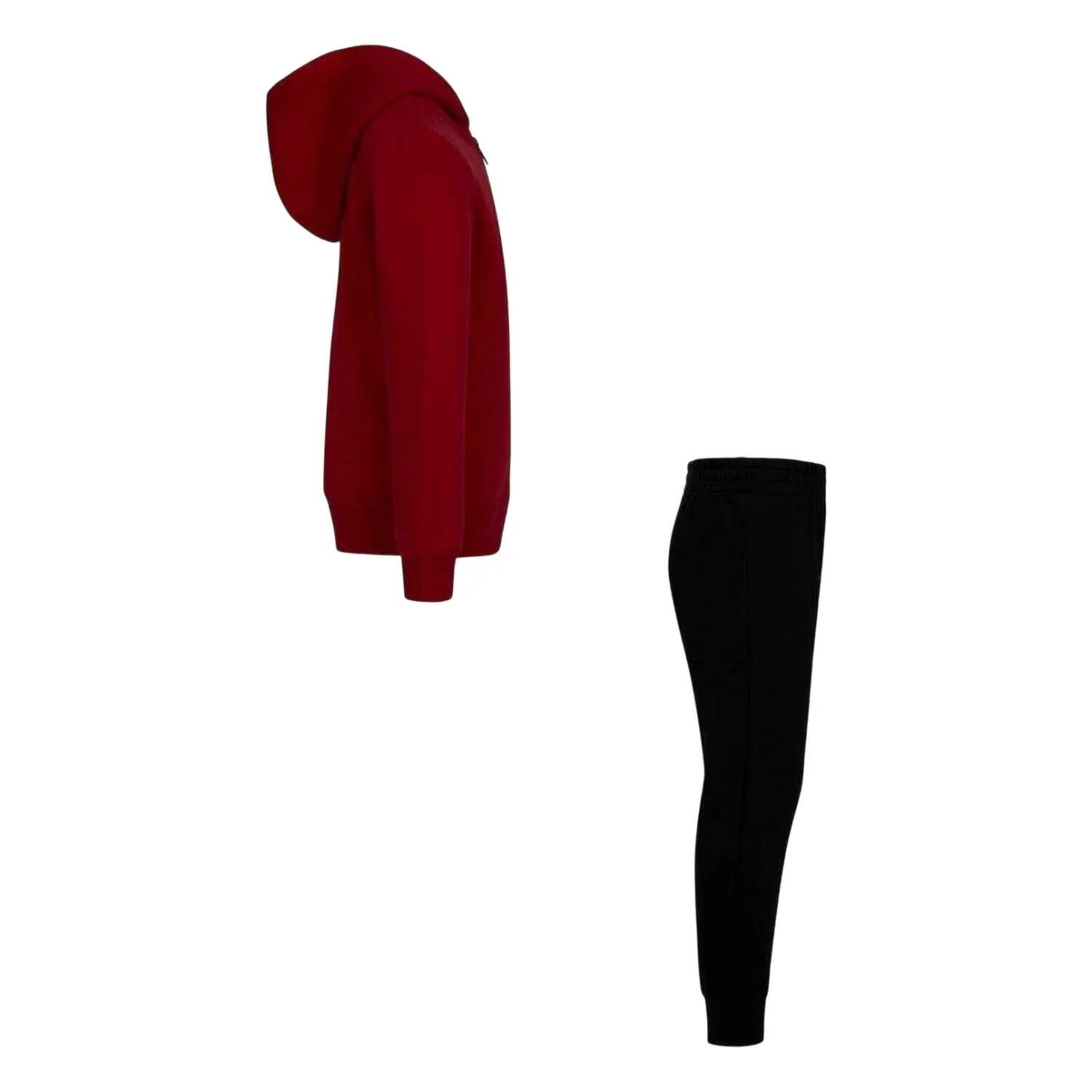 "Air Jordan" Trainingsanzug für , Fleece Kinder Schwarz 3/5