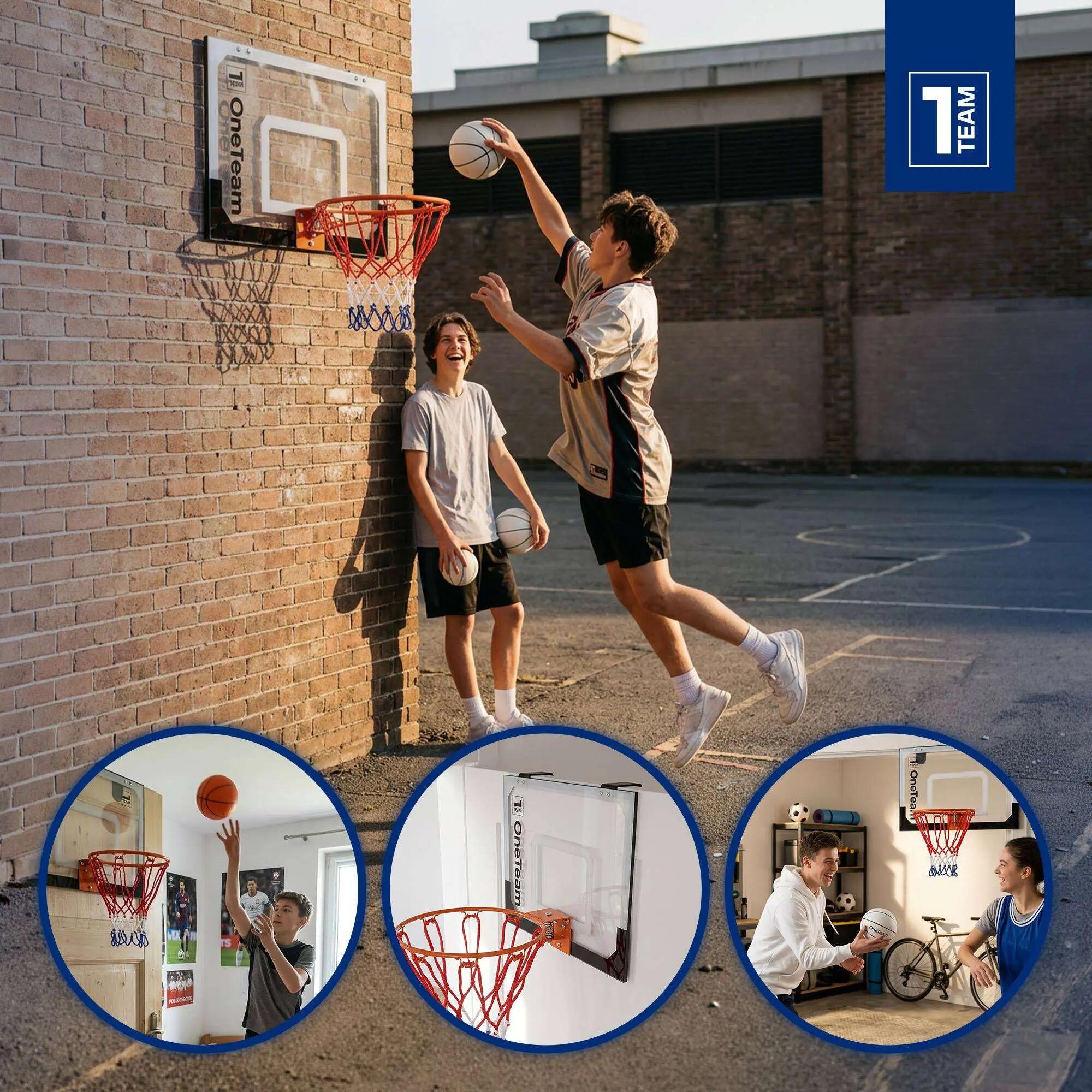 Set de baloncesto OneTeam BBK01 con balón 5/7