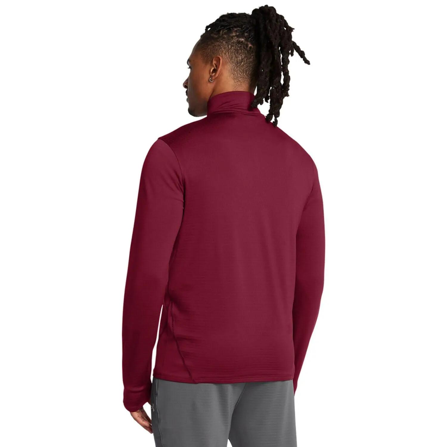 Heren Vanish Cold Weather Quarter Zip Training Top (Rood) 6/6