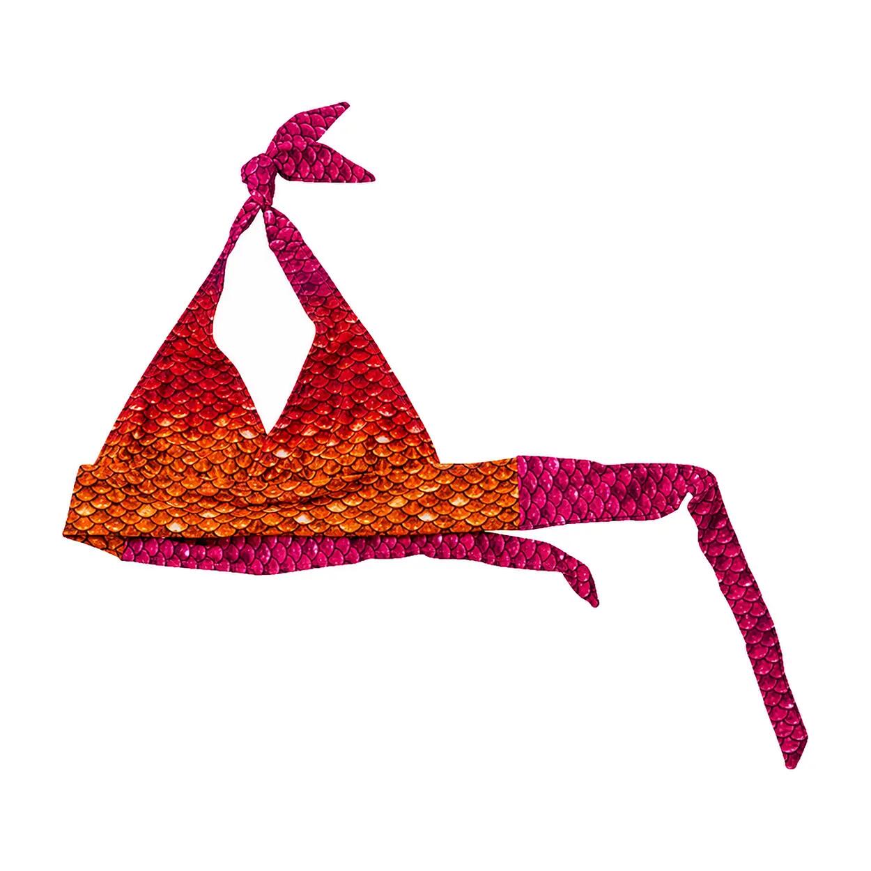 Zeemeermin bikini voor kinderen Tiger Queen M 6/7