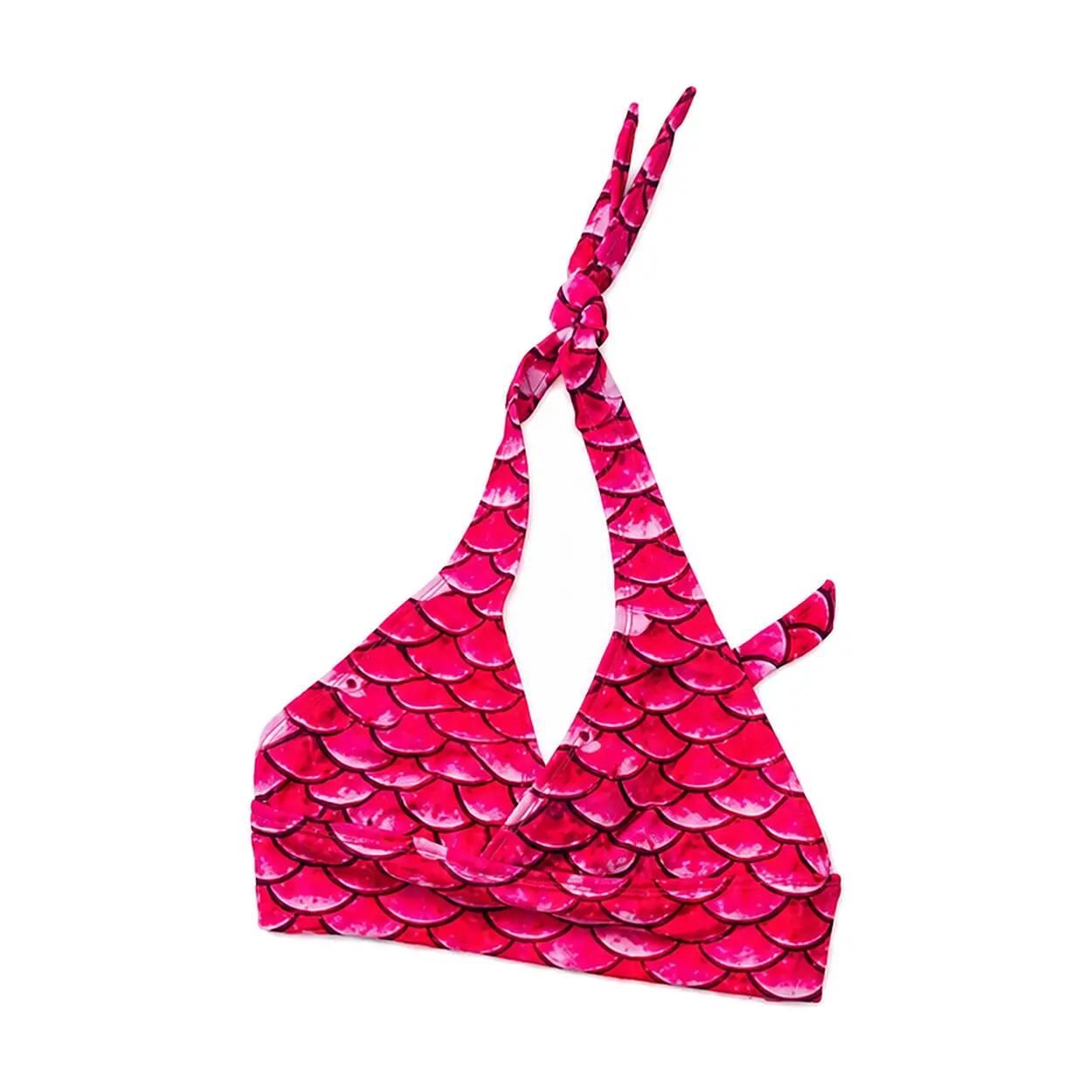 Bikini sirène Decathlon rose Bahama 4/6