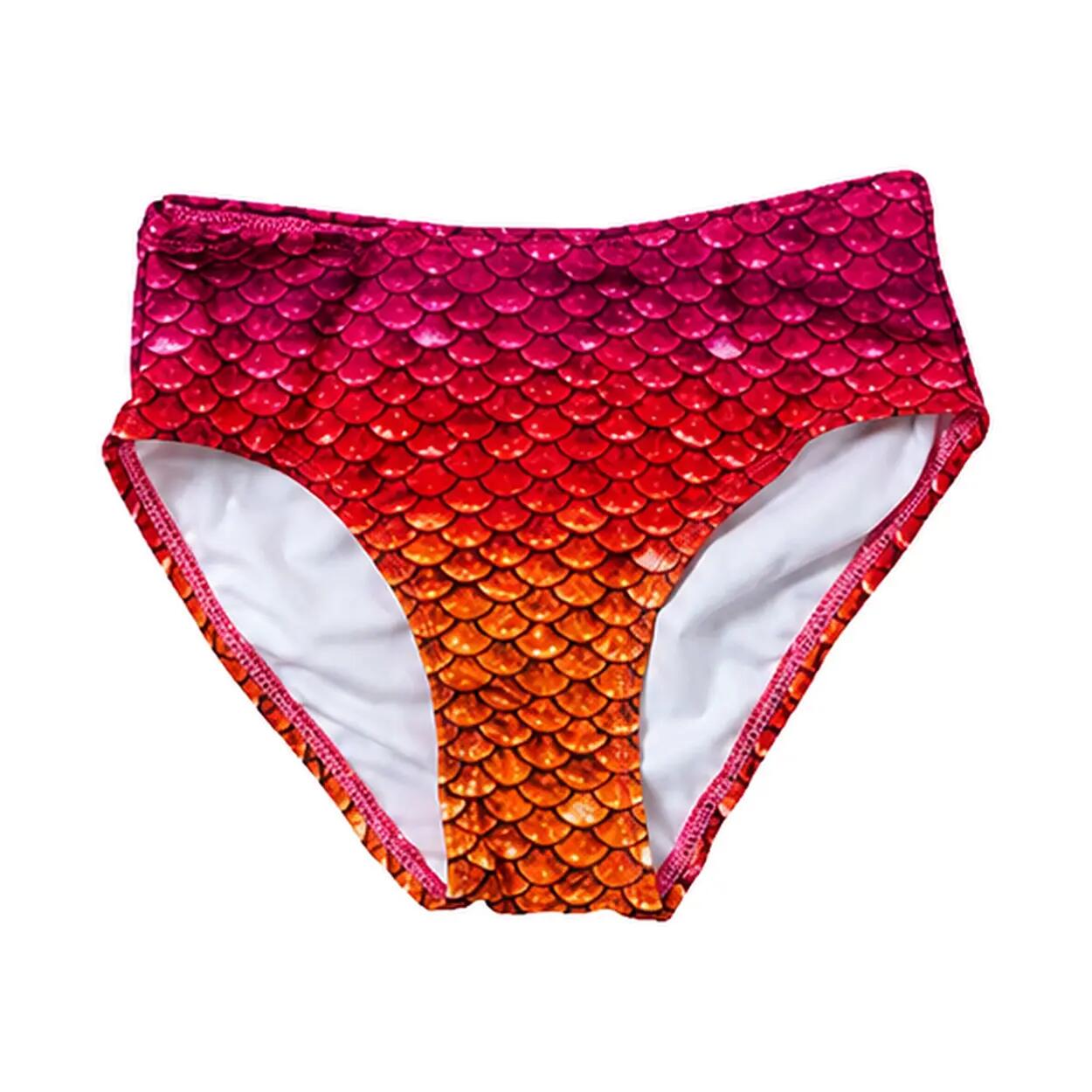 Zeemeermin bikini voor kinderen Tiger Queen M 5/7