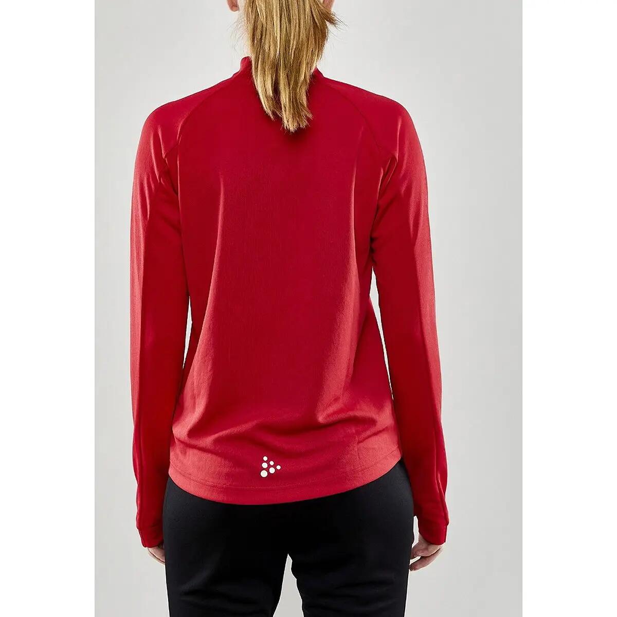 Ziptop - Training - Dames - Evolve - Halve rits, stretch - Rood 5/9