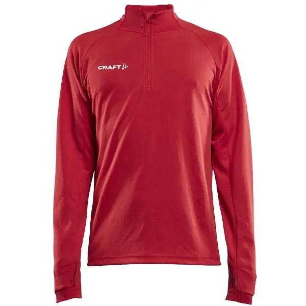 Ziptop - Sport - Heren - Evolve - Halve rits, ademend - Rood 3/9