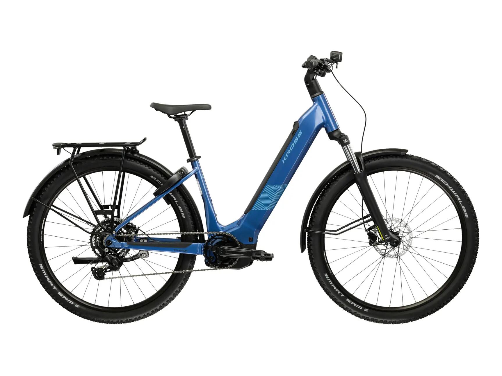 Rower elektryczny górki Kross INFLUX HYBRID SUV 2.0 29