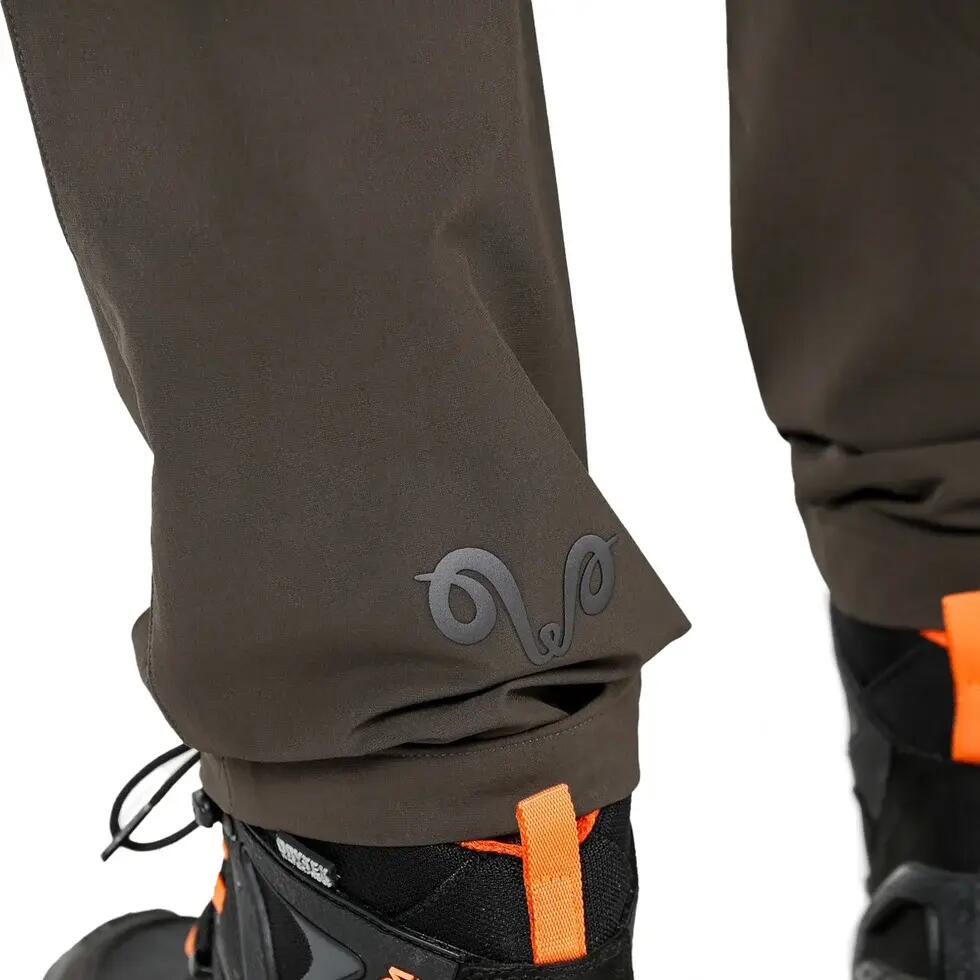 Trek - Spodnie Trekkingowe z Wełny Merino XL, Zielony 4/5