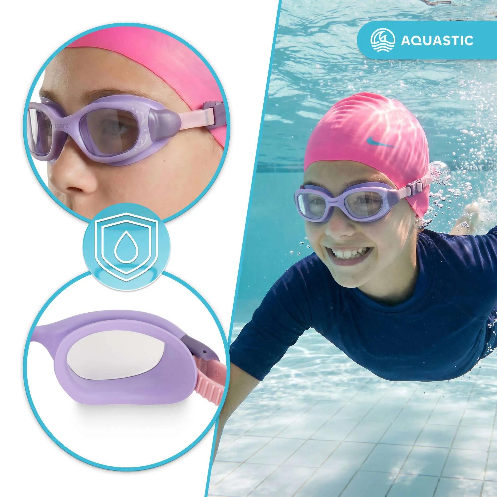 Gafas de natación infantiles AQUASTIC Spinny 7/9