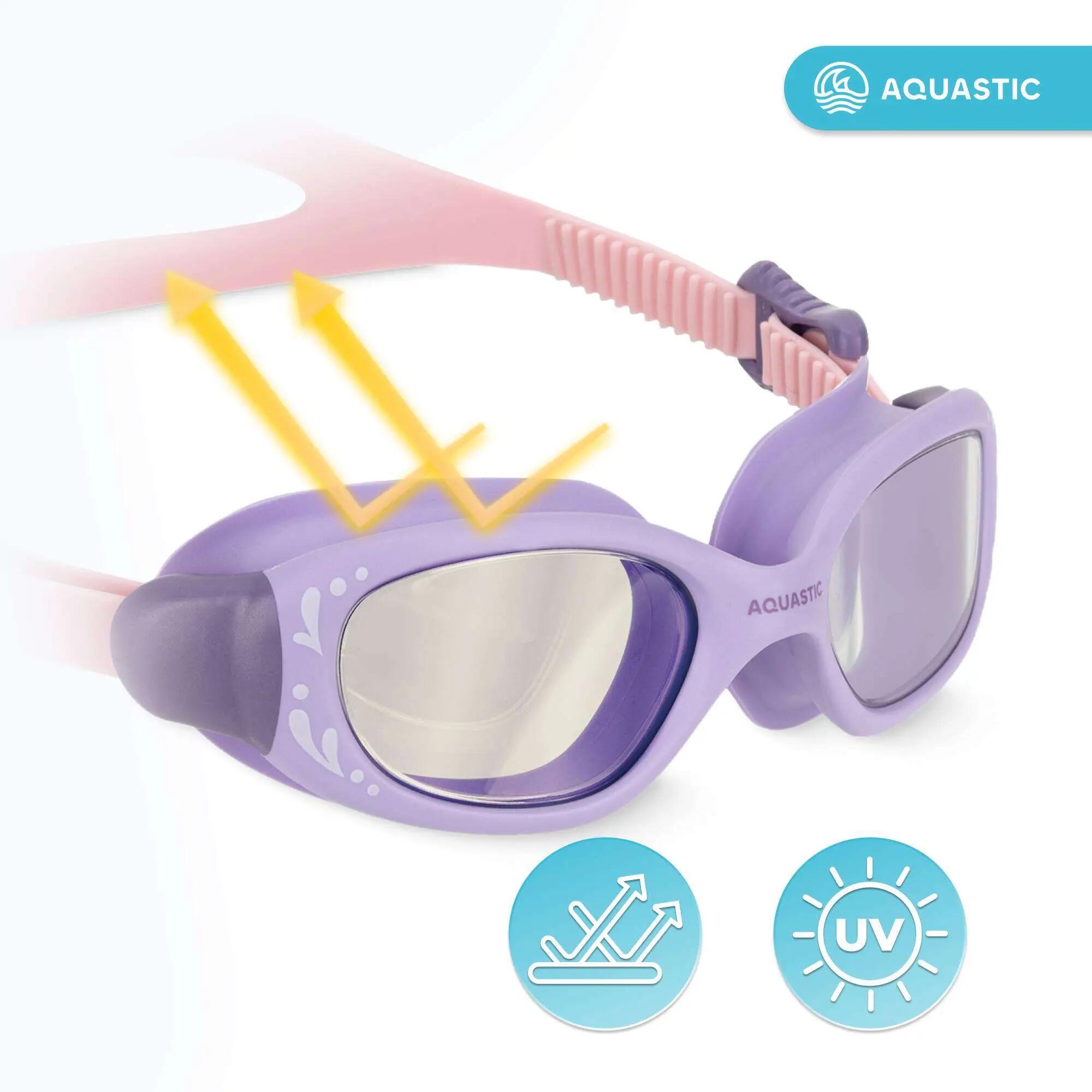 Gafas de natación infantiles AQUASTIC Spinny 6/9