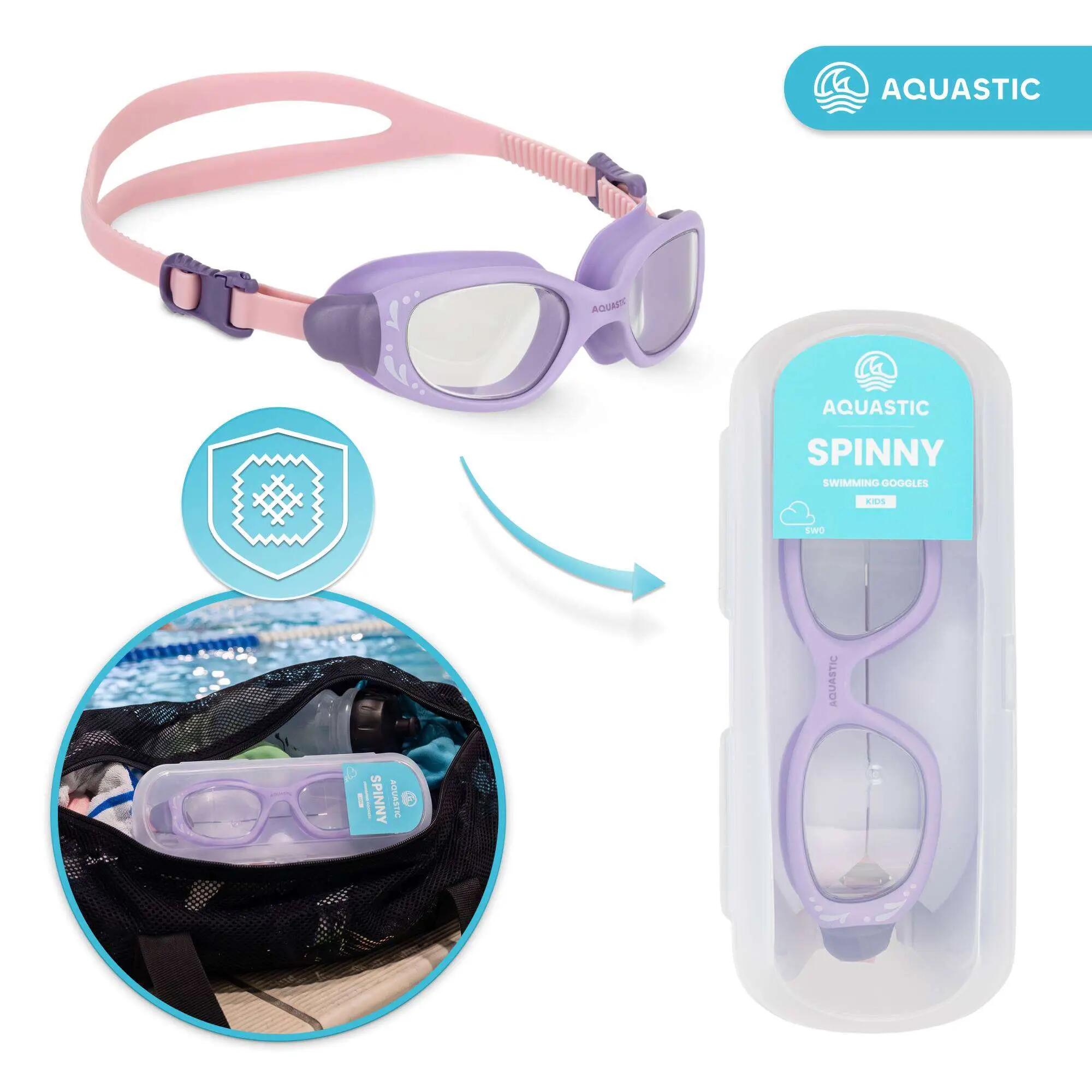 Gafas de natación infantiles AQUASTIC Spinny 5/9