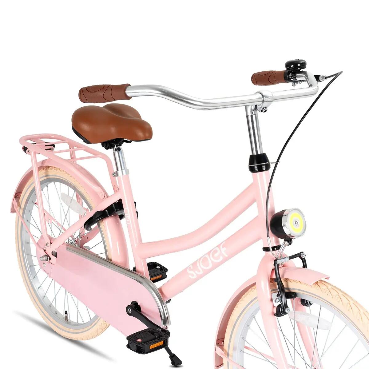 Meisje fiets kinderfiets 16" zijwieltjes+mand,4-7j 7/7