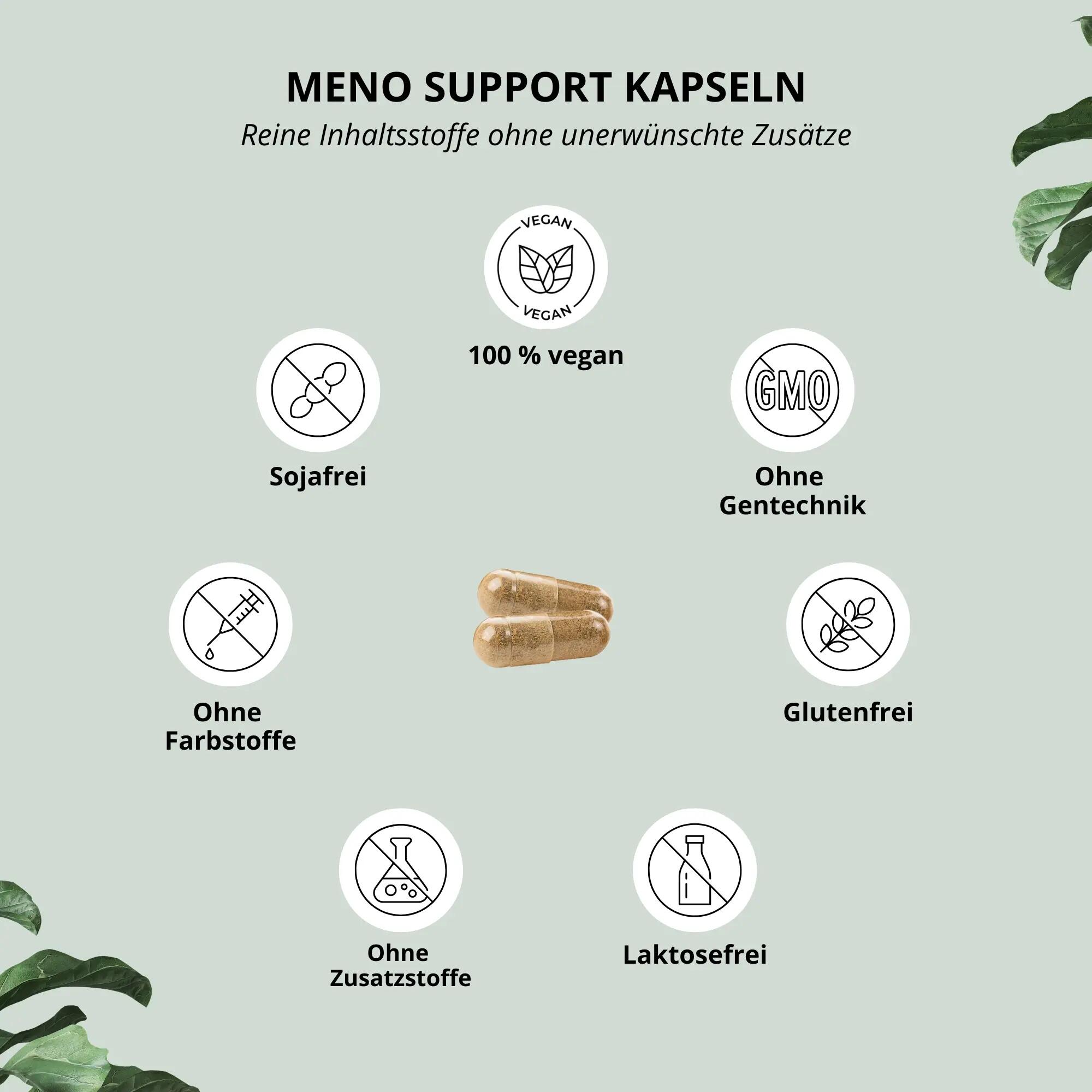 Meno Support - Vitamine & Mineralstoffe 90 Kapseln 4/5