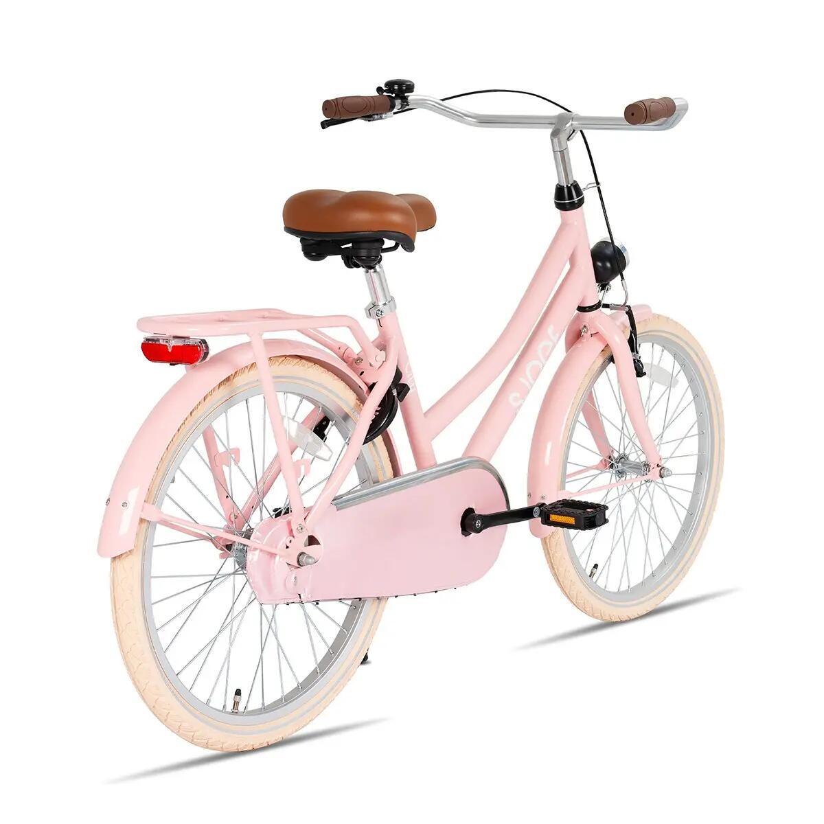 Meisje fiets kinderfiets 16" zijwieltjes+mand,4-7j 6/7