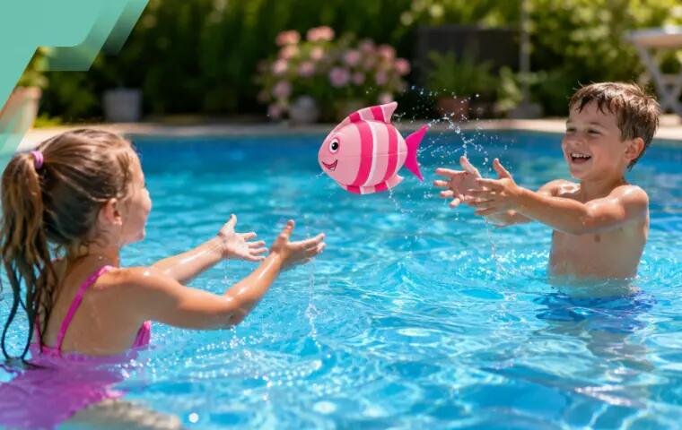 Piłka do Wody Neoprenowa Rybka Waimea 20 cm Basen Plaża Neopren Miękka 6/7