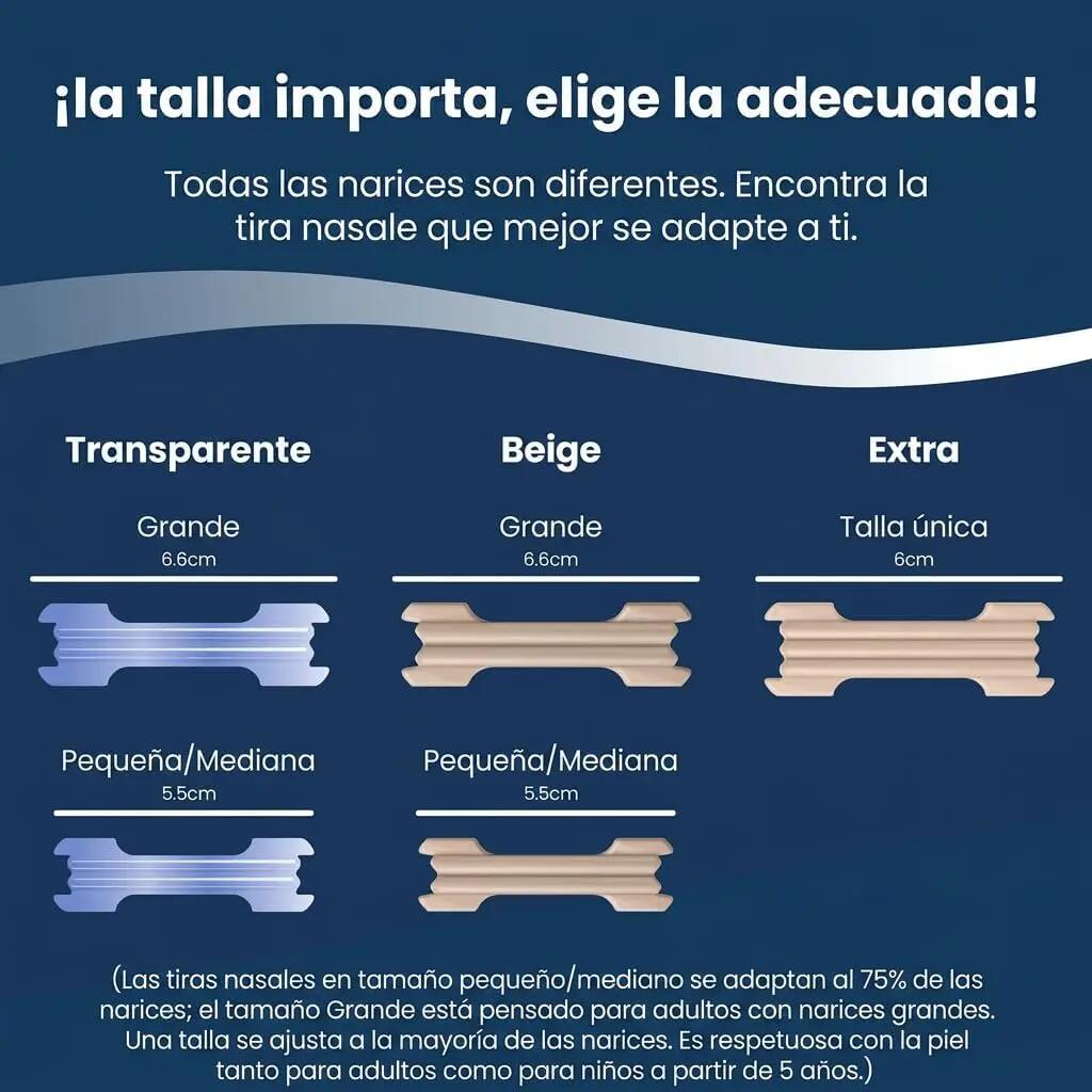 Tiras Nasales Grandes  10 uds. Deporte y congestión. Breathe Right 5/7