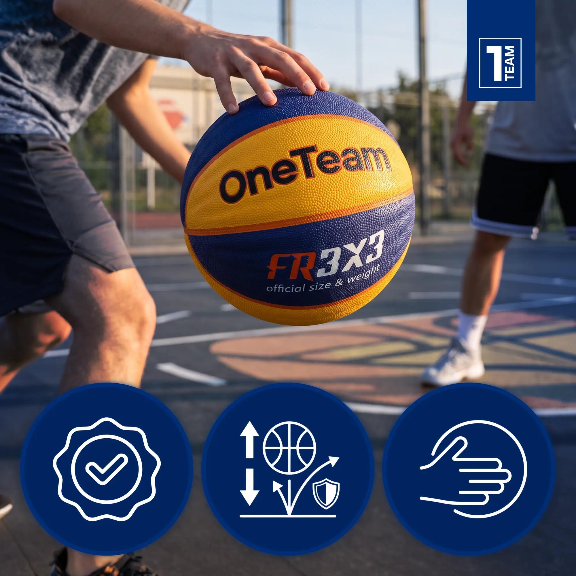 Bola de basquete OneTeam Rim Rush Fiba 3x3 6/7