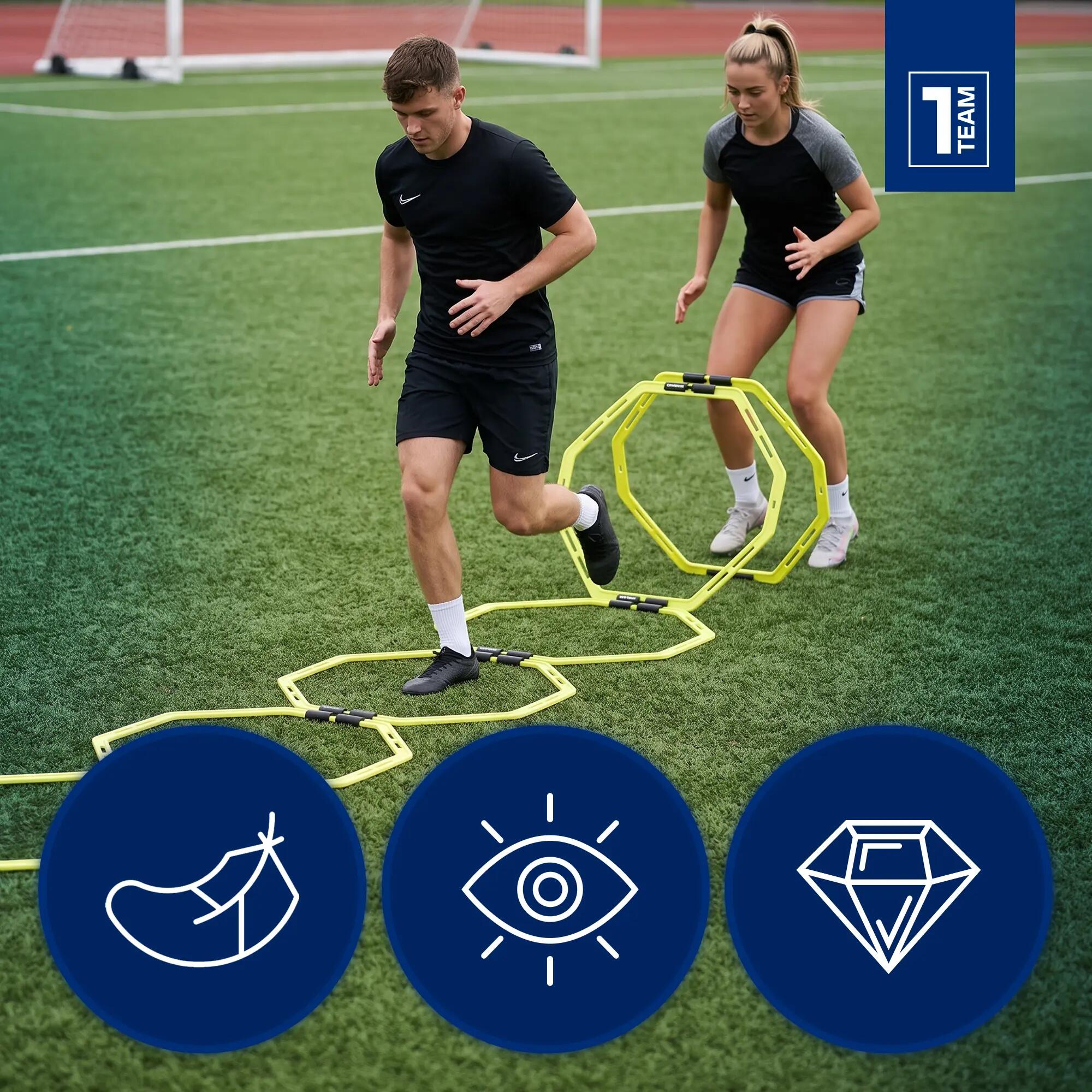 Aros de entrenamiento OneTeam TRFT04 6R 6/7