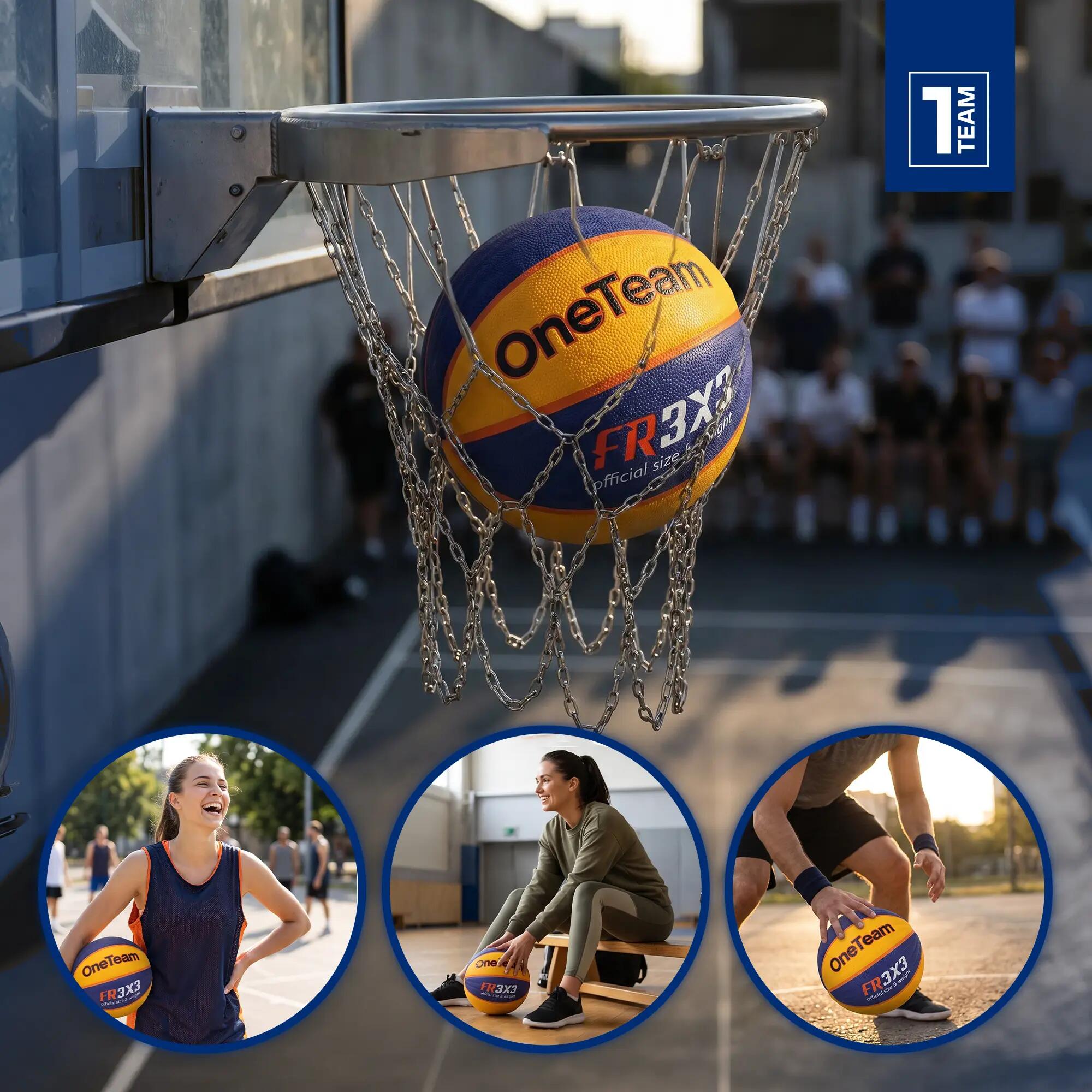 Bola de basquete OneTeam Rim Rush Fiba 3x3 5/7