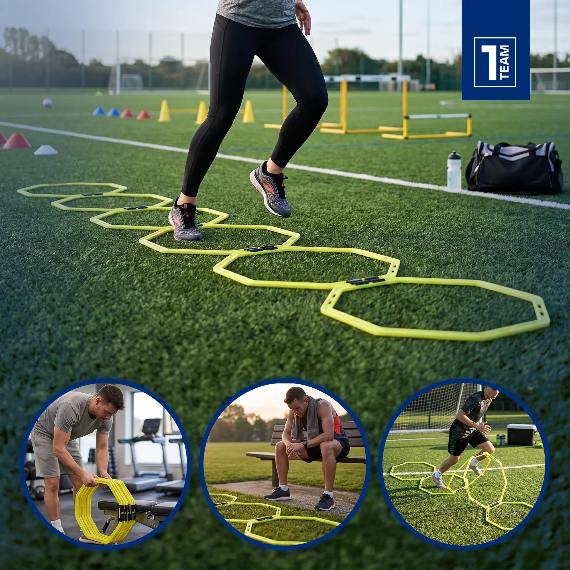 Aros de entrenamiento OneTeam TRFT04 6R 5/7