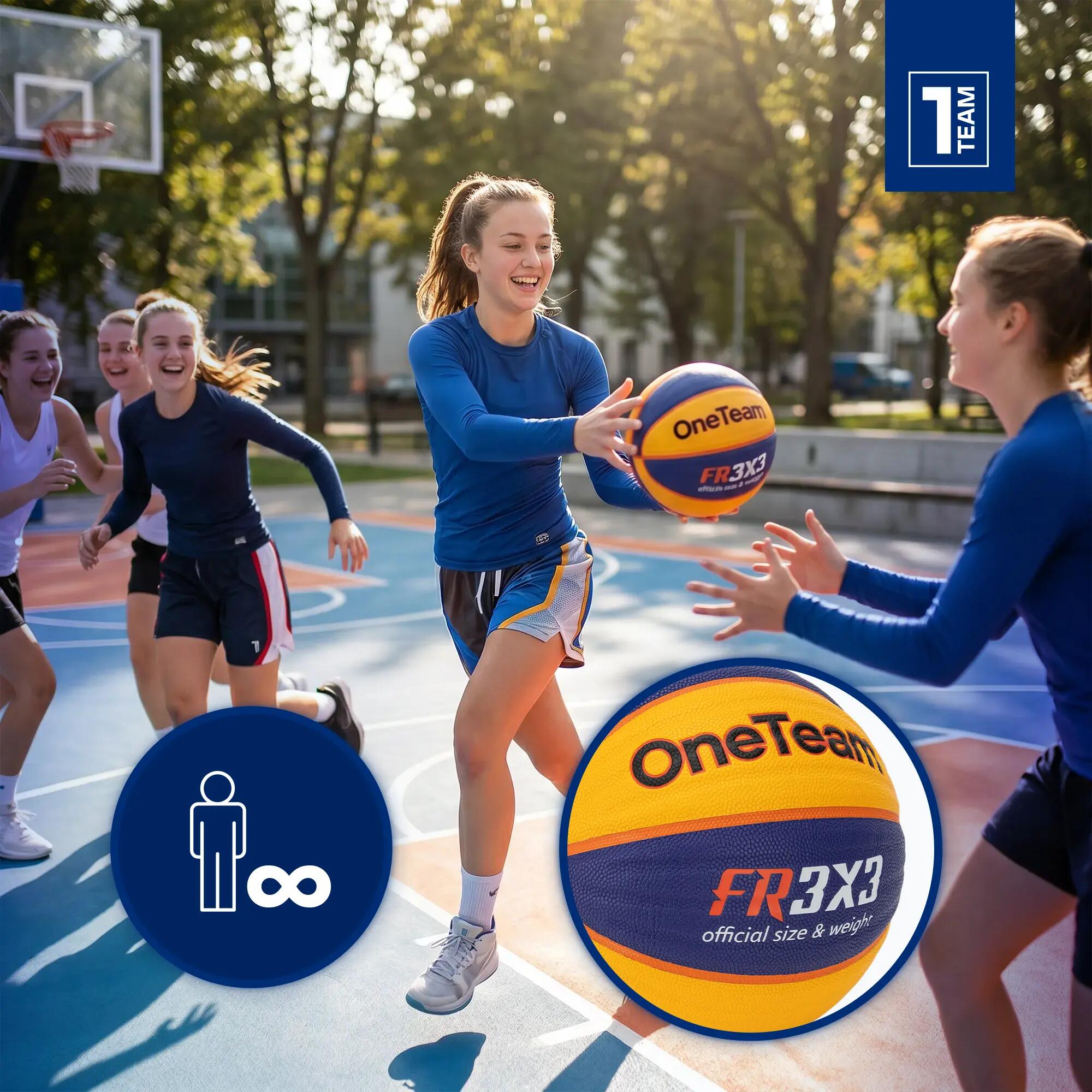 Bola de basquete OneTeam Rim Rush Fiba 3x3 3/7