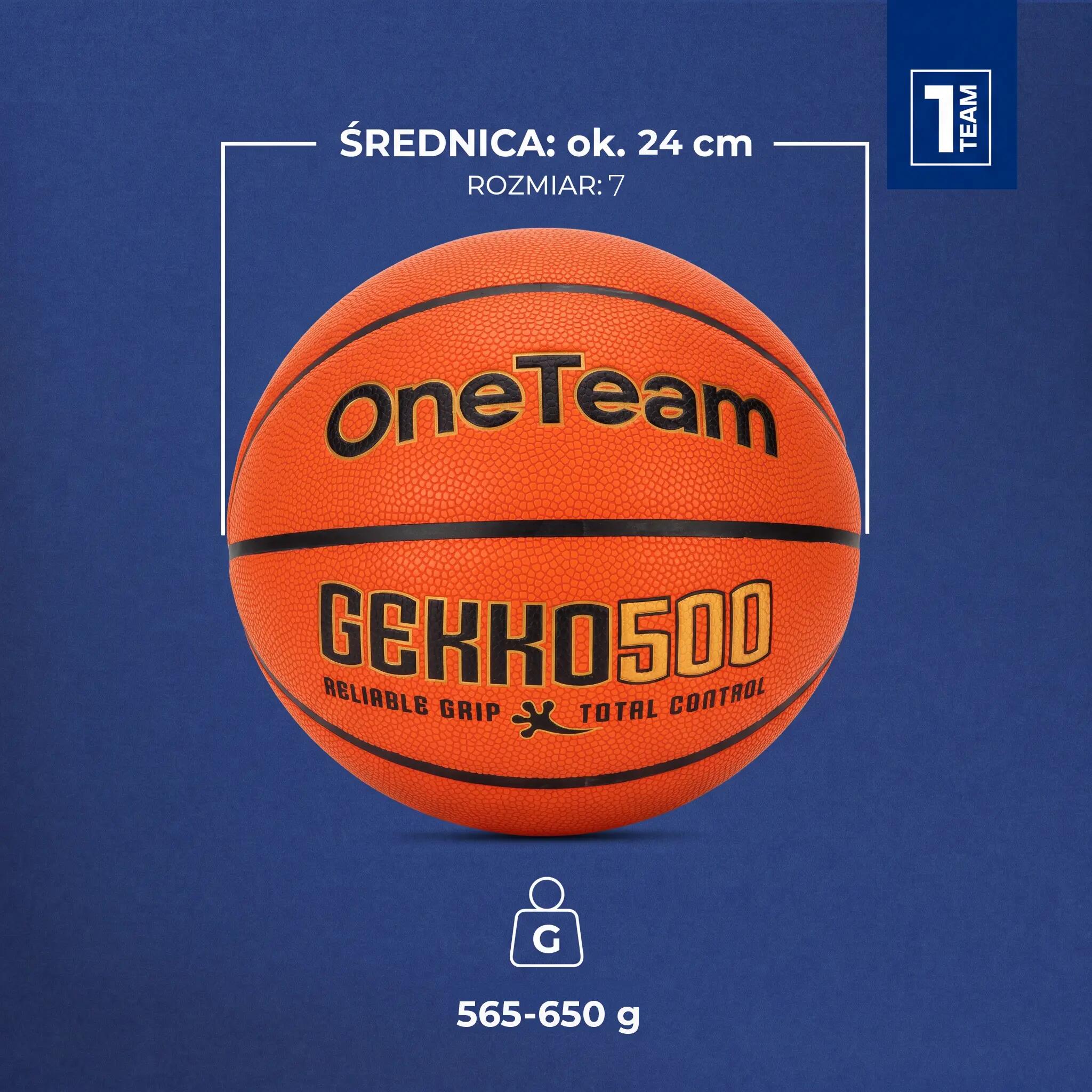 Balón de baloncesto OneTeam GEKKO 7 2/7