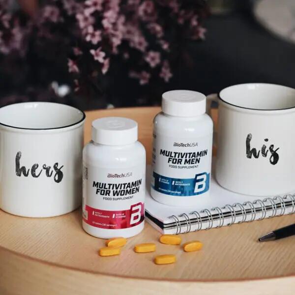 Multivitamin for Men - 60 comprimés de Biotech USA 3/4