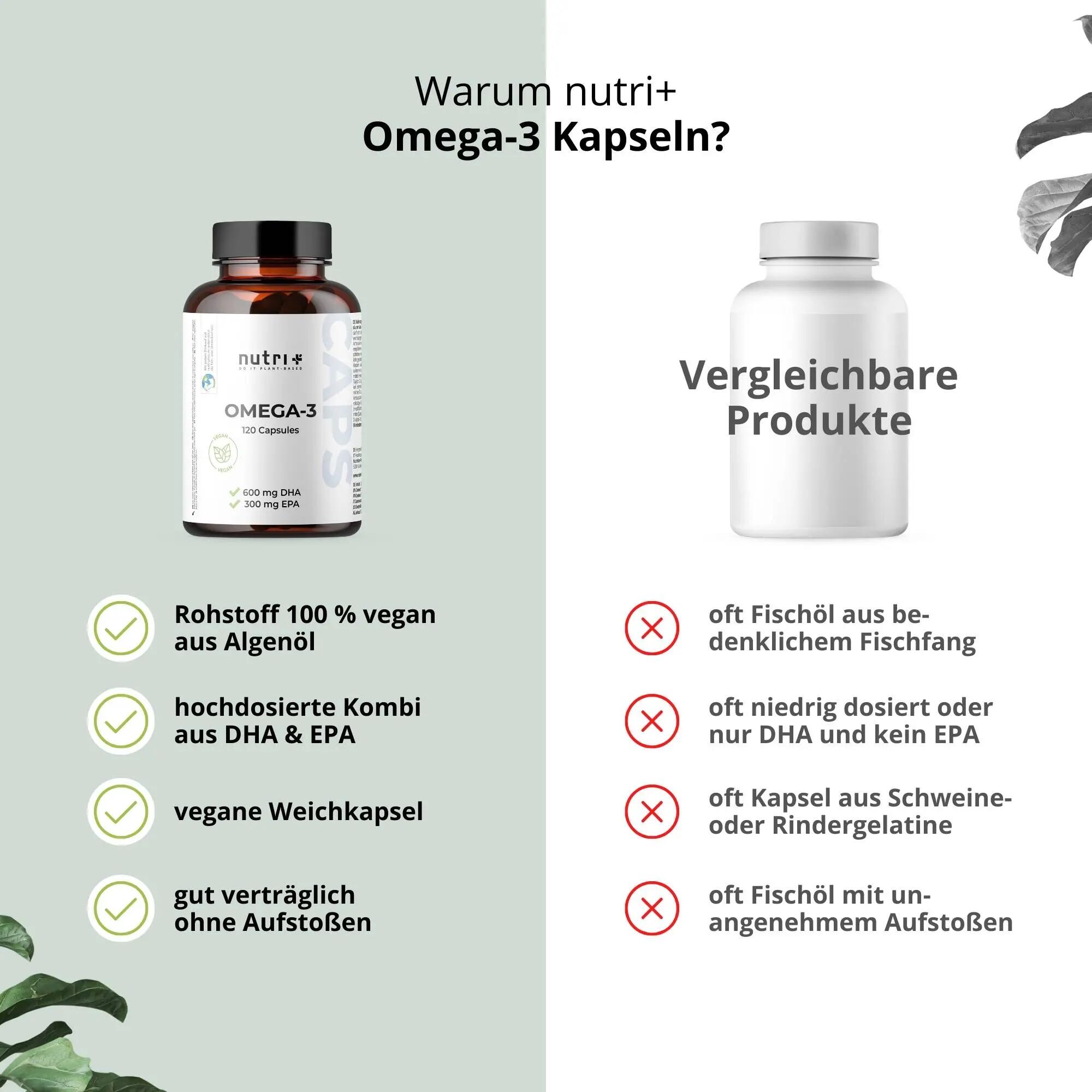 Omega 3 Vegano - 120 capsule ad alto dosaggio 5/5