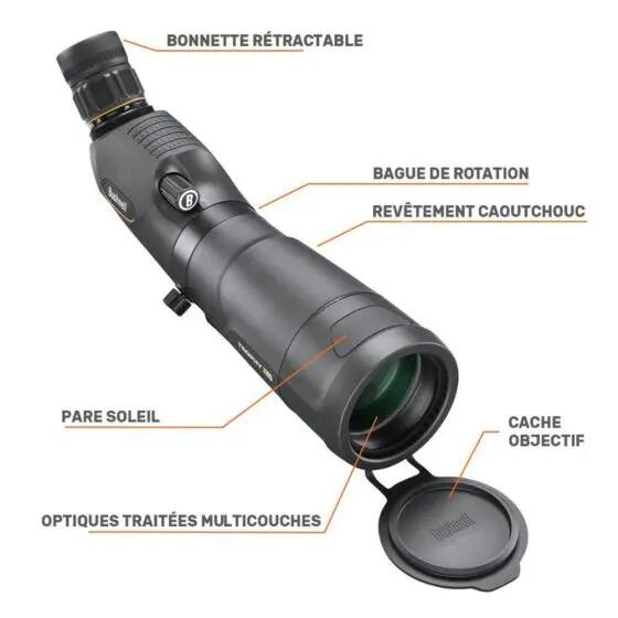 Longue-vue Bushnell Trophy Xtrem - 20-60 x 65 3/4