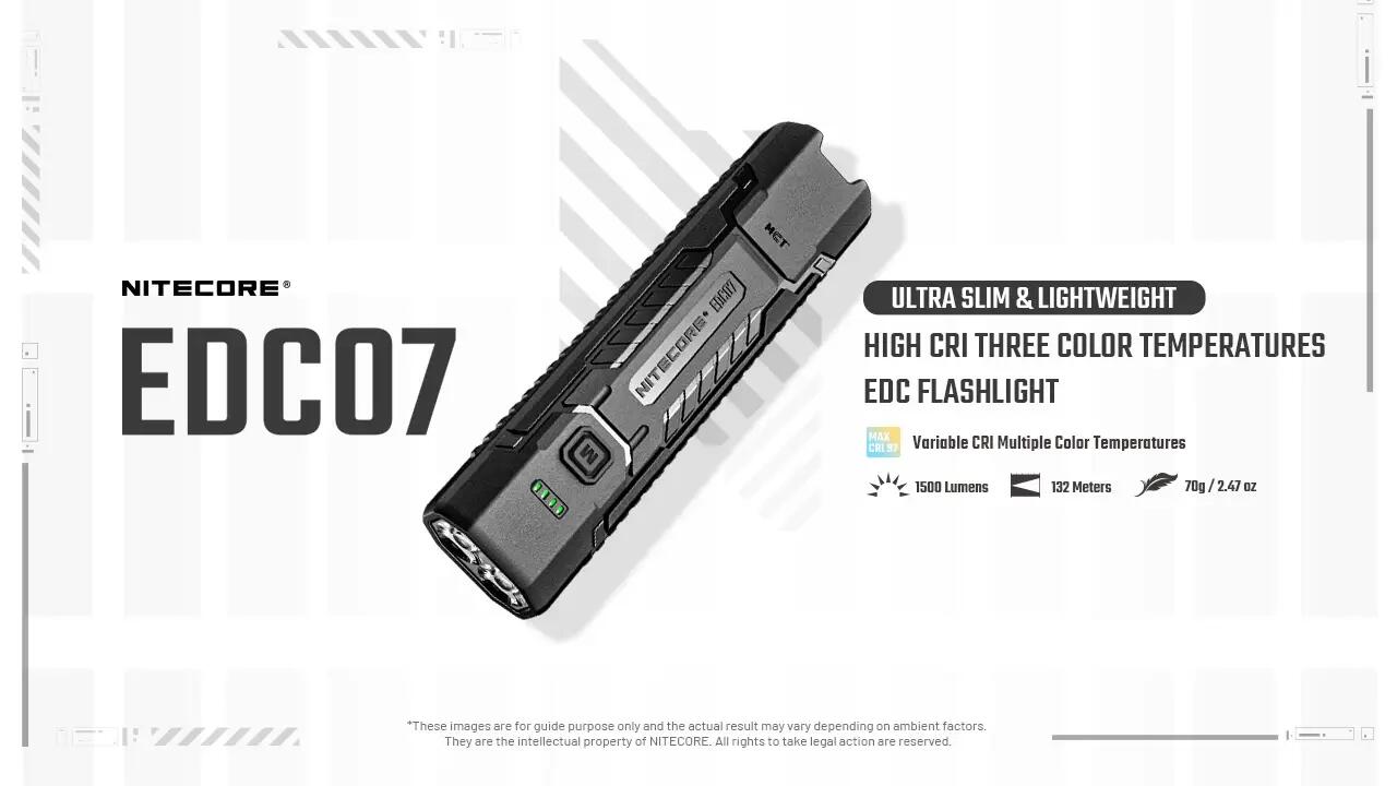 Turistická svítilna EDC07 6/6