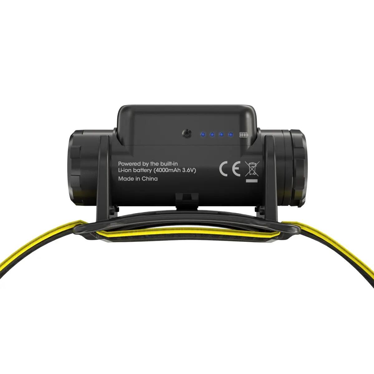 Linterna frontal Nitecore NU50 de 1400 lm con conexión USB-C 6/6