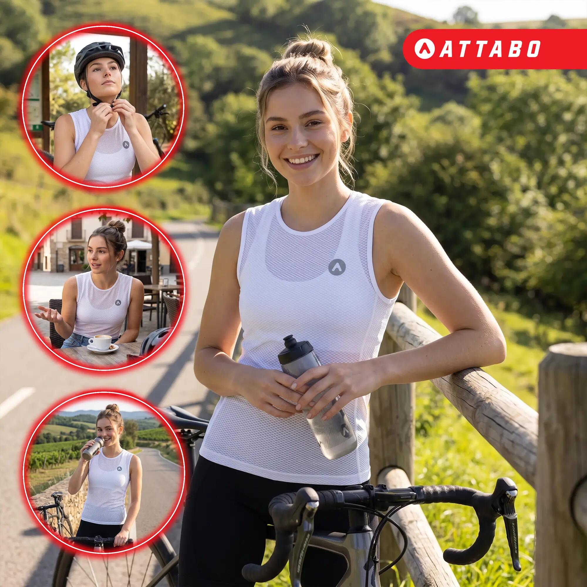 ATTABO Essential WMNS 2 dames fietsshirt met korte mouwen 6/6