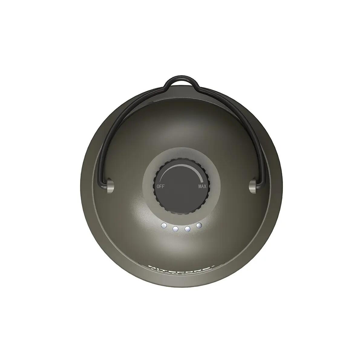 Linterna de camping Nitecore LR40 verde militar de 100 lúmenes 3/4