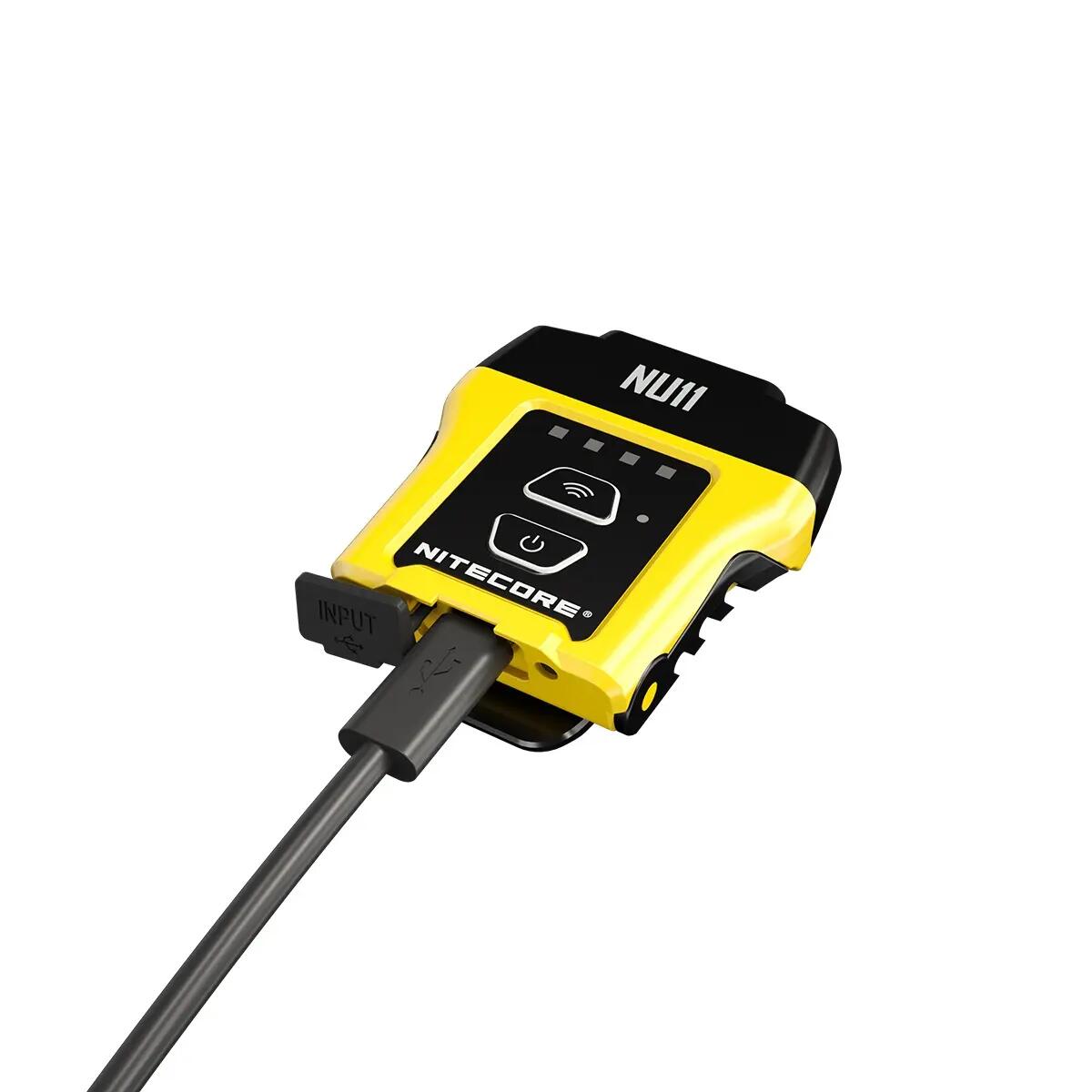 Linterna frontal Nitecore NU11 de 150 lm con conexión USB-C 2/4