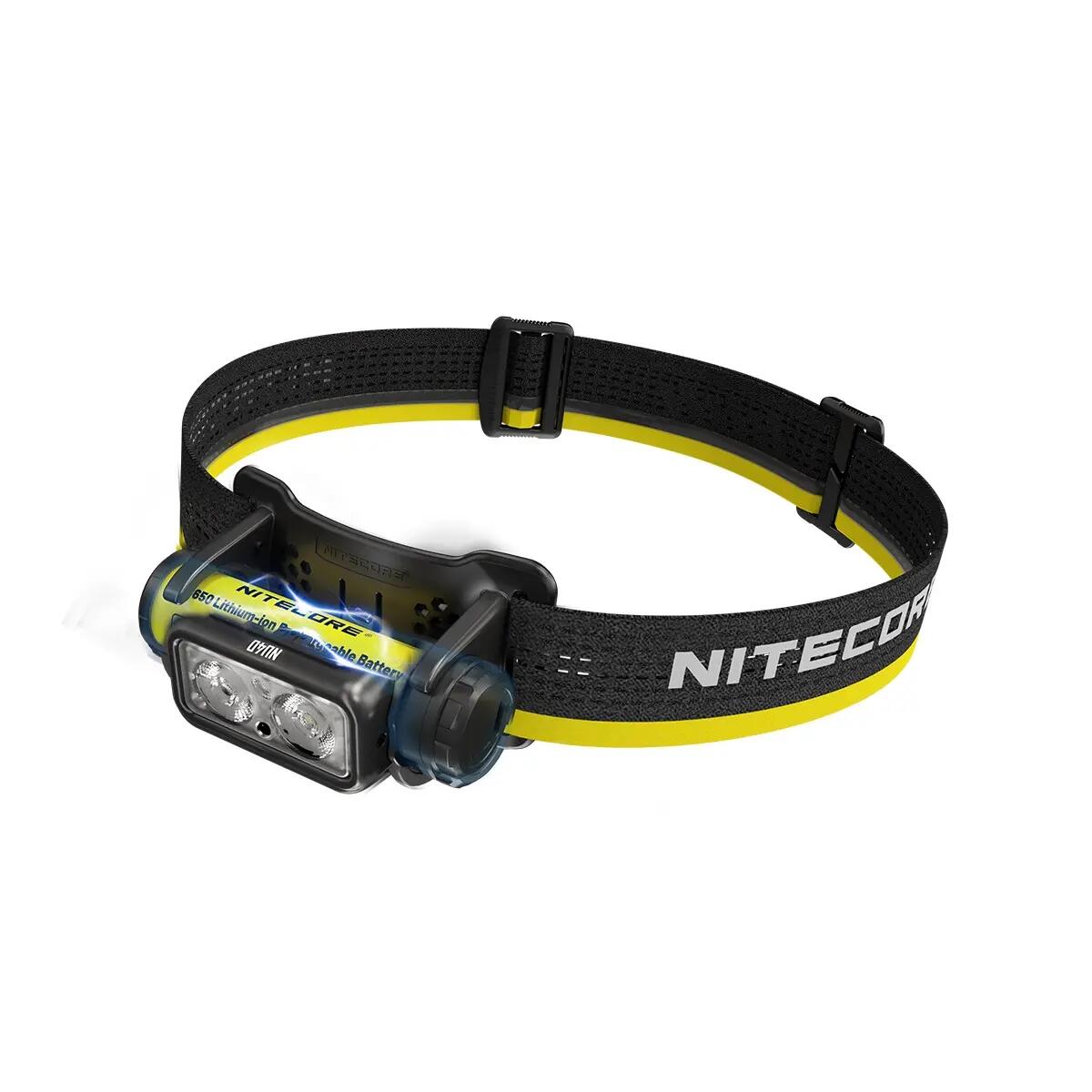 Linterna frontal Nitecore NU40 de 1000 lm con conexión USB-C 3/6