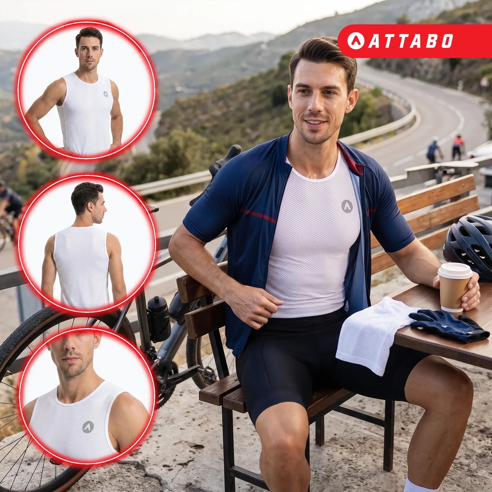 Éruption cutanée cycliste masculine ATTABO Essential 2 5/7