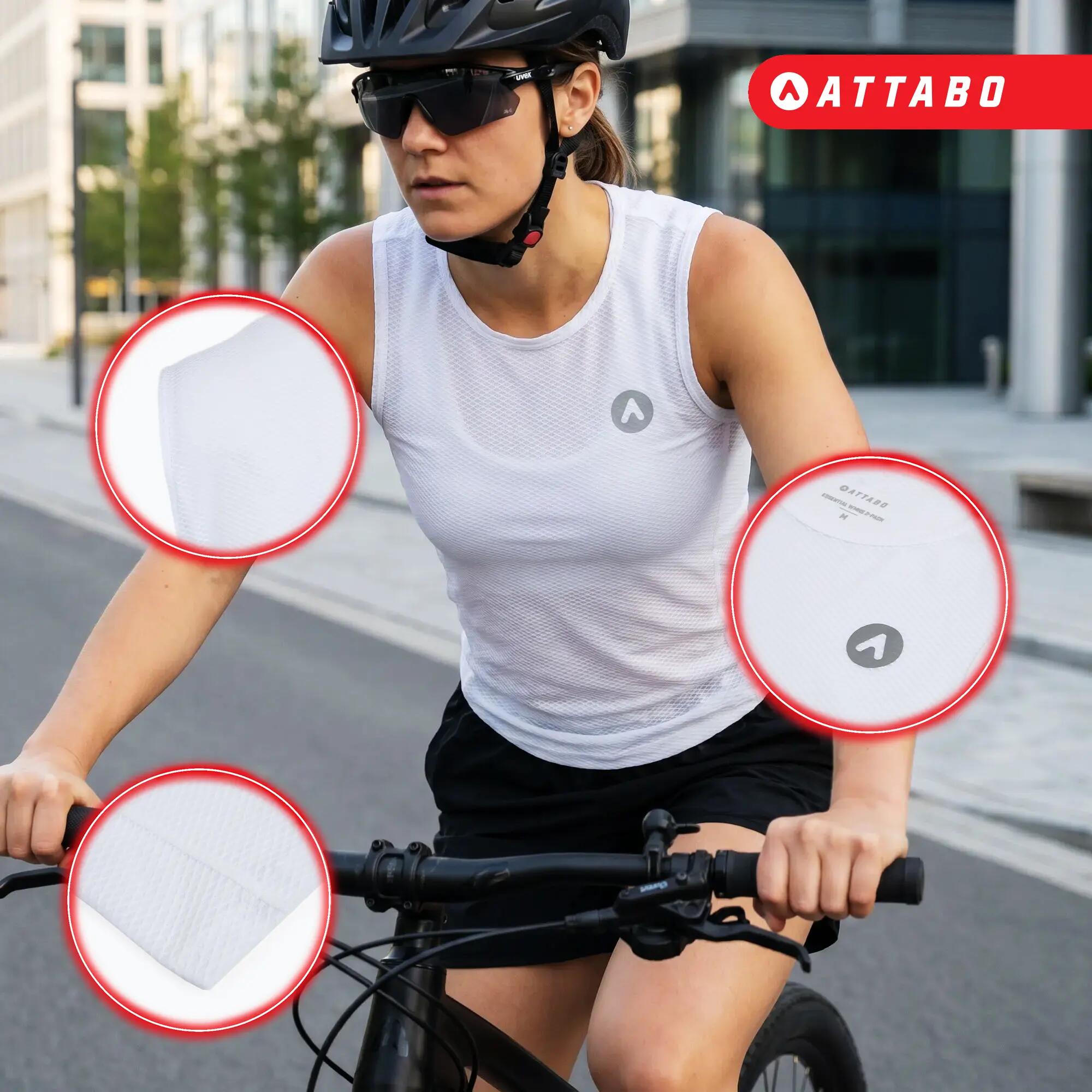 ATTABO Essential WMNS 2 dames fietsshirt met korte mouwen 4/6