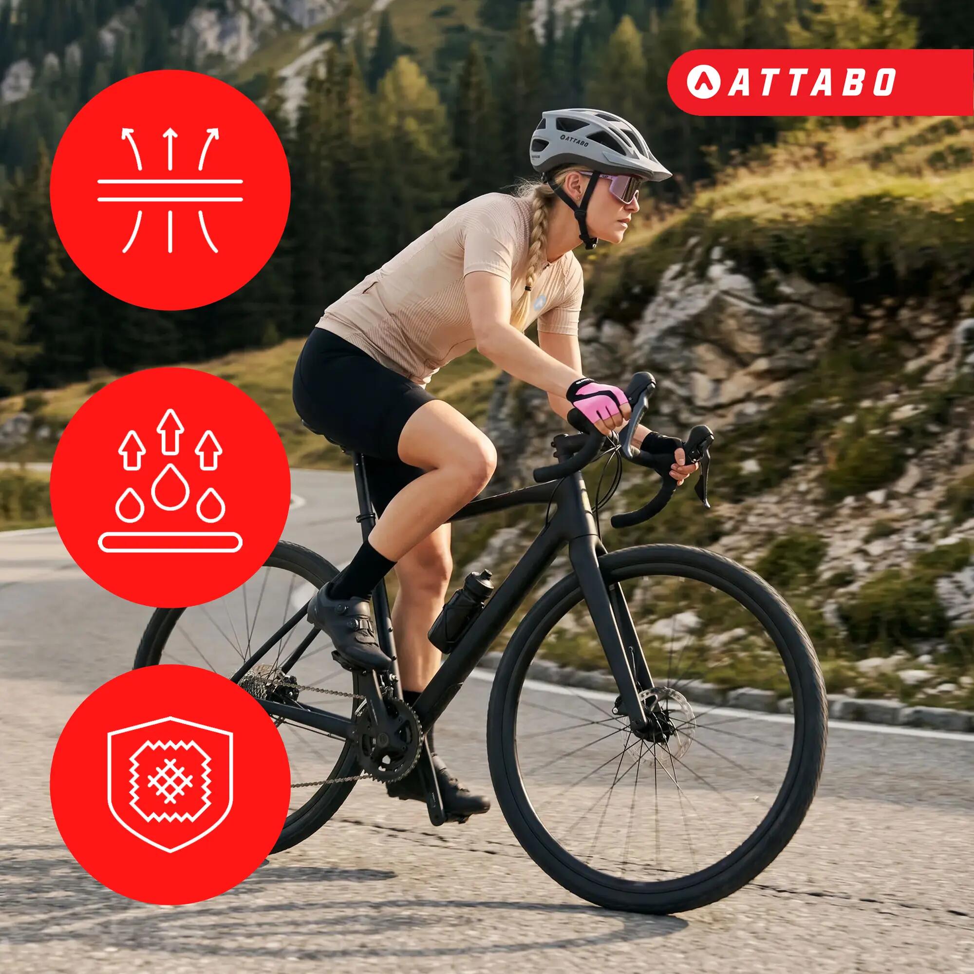 Dames fiets shirt ATTABO Vites WMNS 3/6