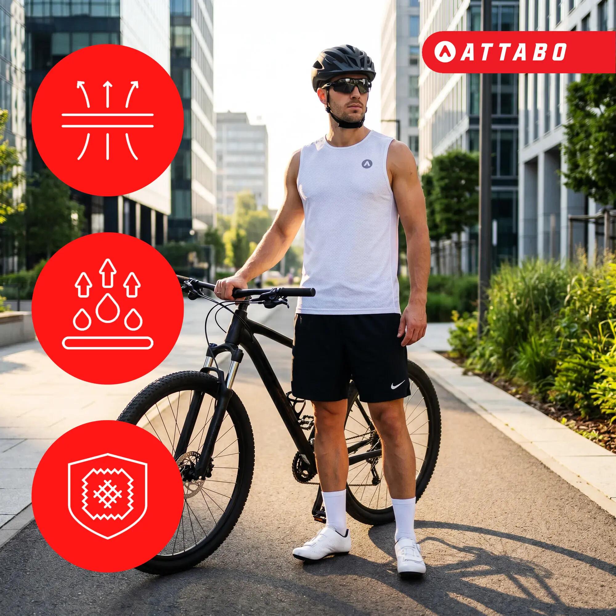 Éruption cutanée cycliste masculine ATTABO Essential 2 3/7
