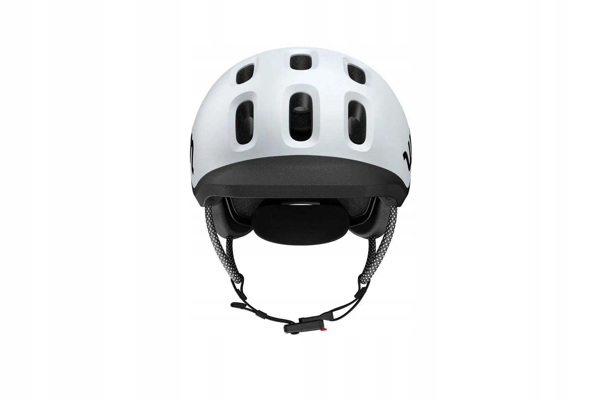 Capacete de ciclismo WOOM READY cinza claro, tamanho XS (46-50 cm) 3/6
