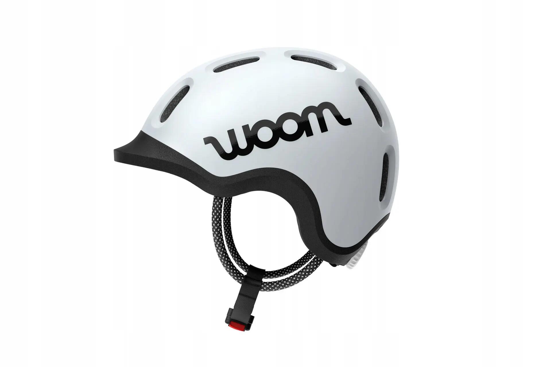 Capacete de ciclismo WOOM READY cinza claro, tamanho XS (46-50 cm) 2/6