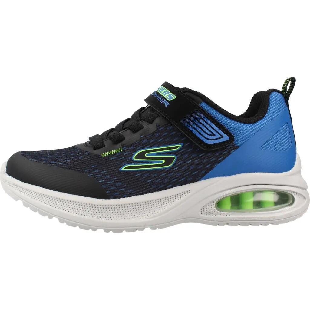 Buty SKECHERS MICROSPEC MAX ADVANCE Niebieski 2/7