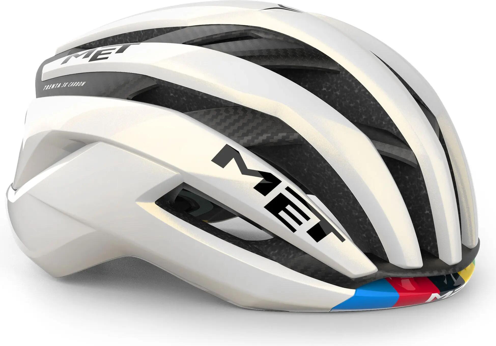 MET Trenta 3K Carbon Rainbow Limited Edition 2026 Rennradhelm 4/6