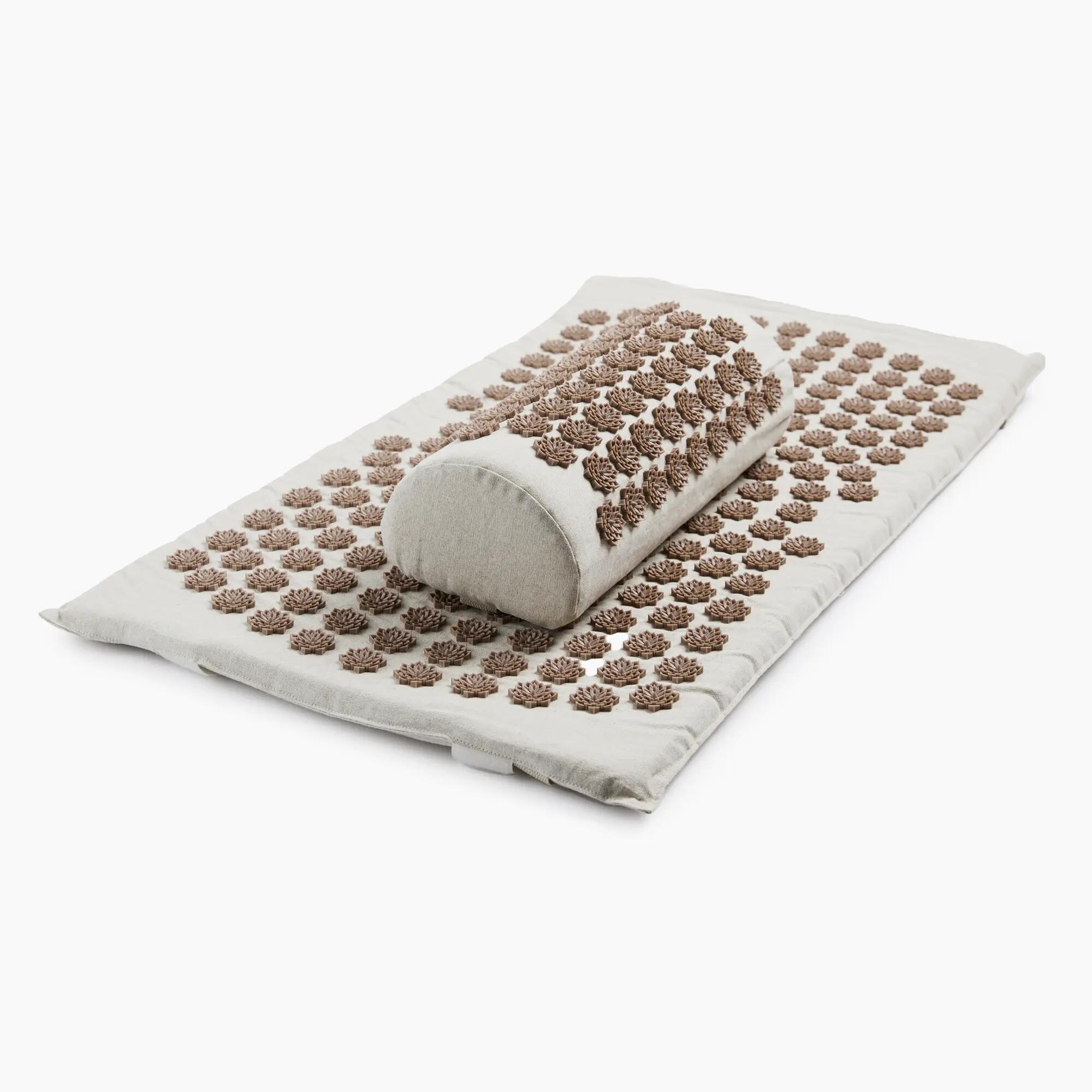 Conjunto de tapetes de acupressão com almofada 4/7