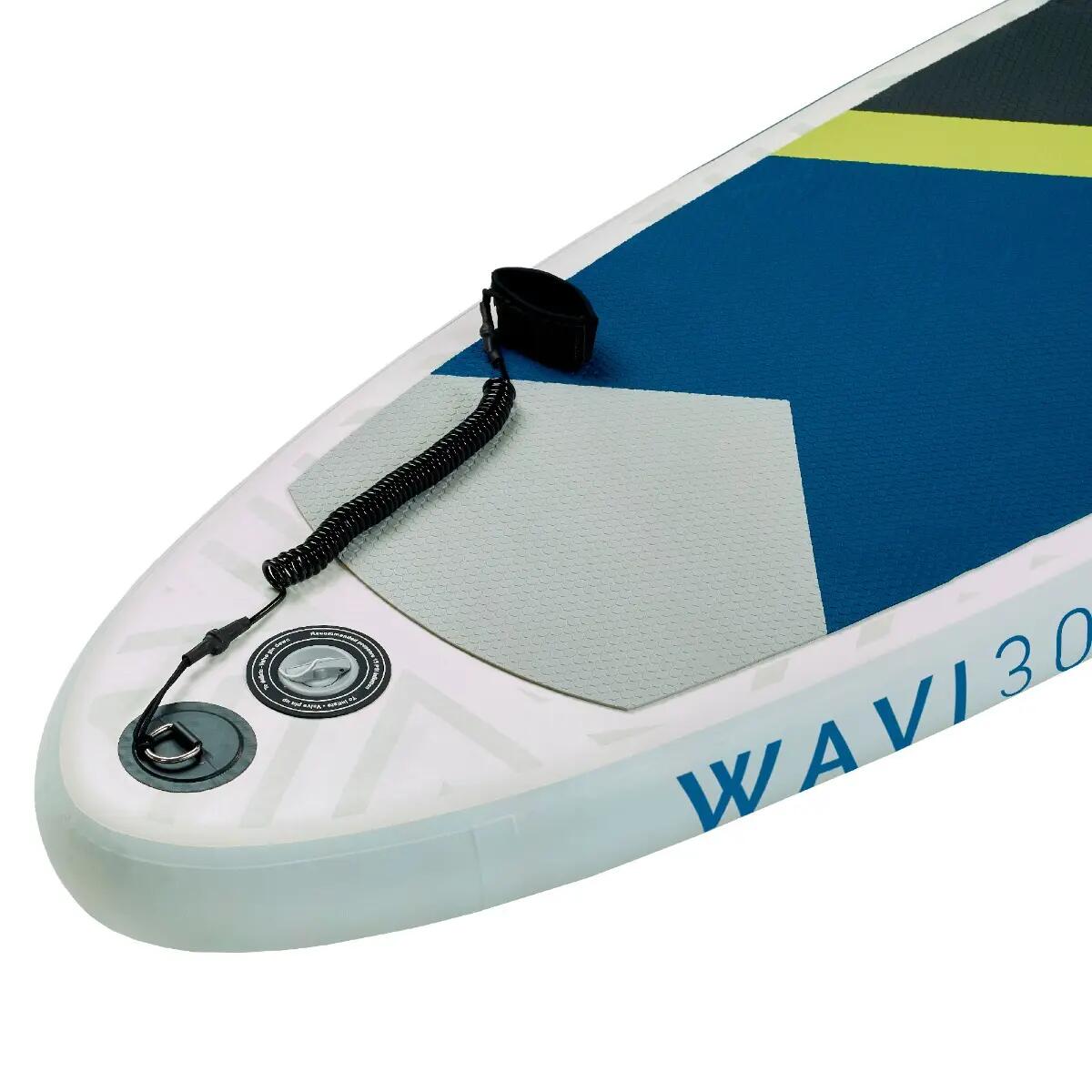 WAVI paddle insuflável 305 cm com remo, bomba, bolsa e acessórios 4/4