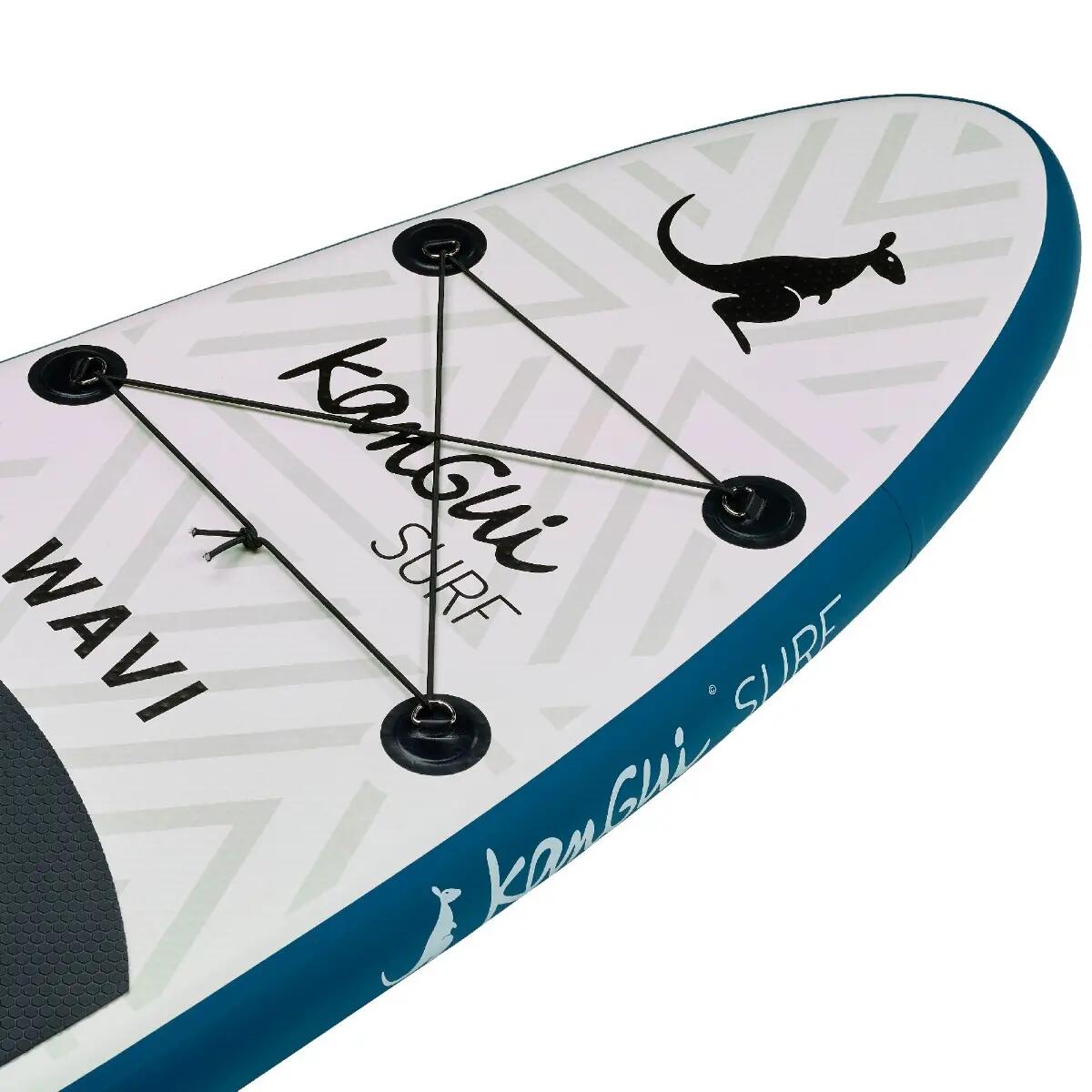 WAVI paddle insuflável 305 cm com remo, bomba, bolsa e acessórios 3/4