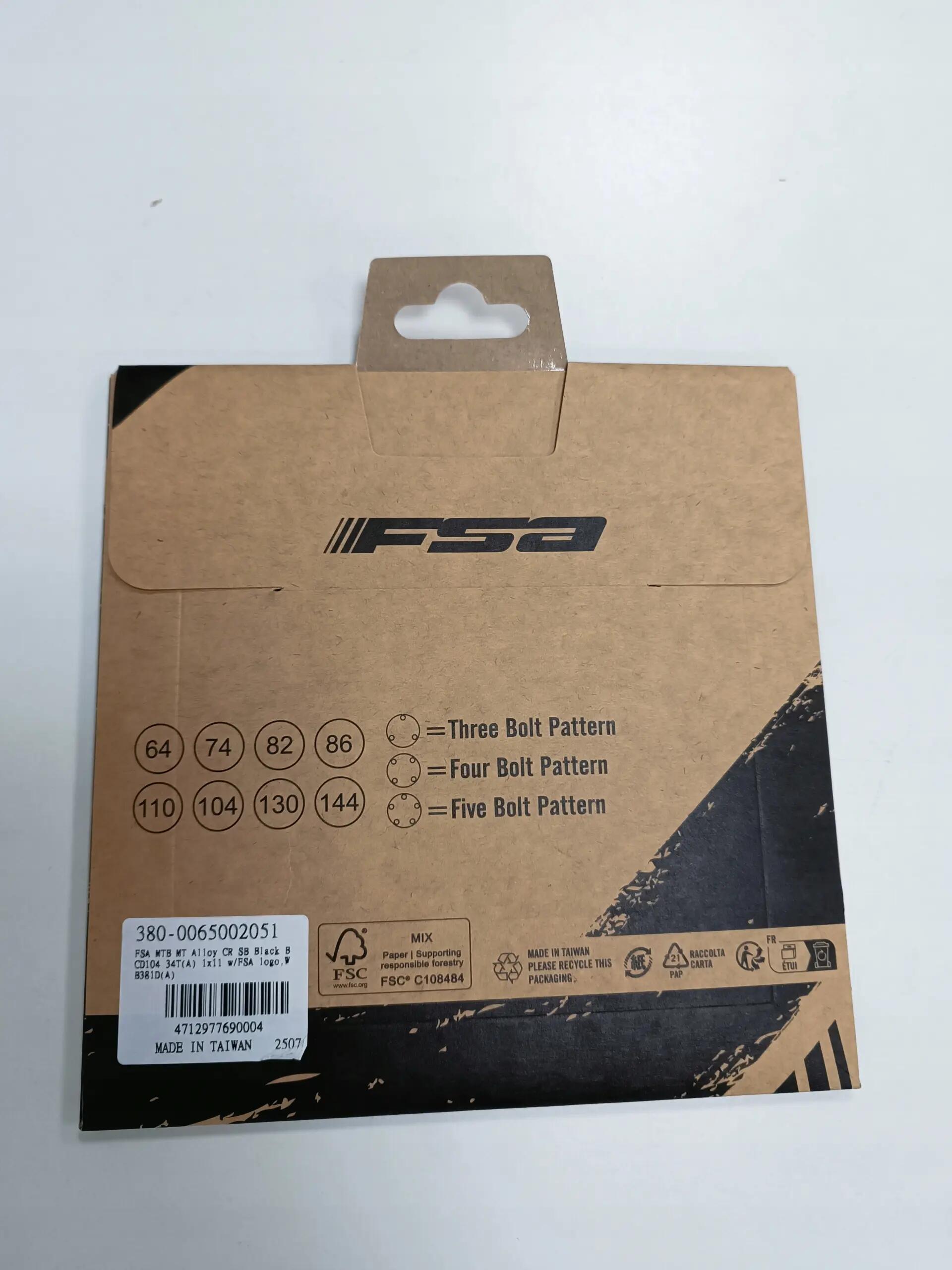Mono plateau FSA Megatooth 104x34T wb381 4/4