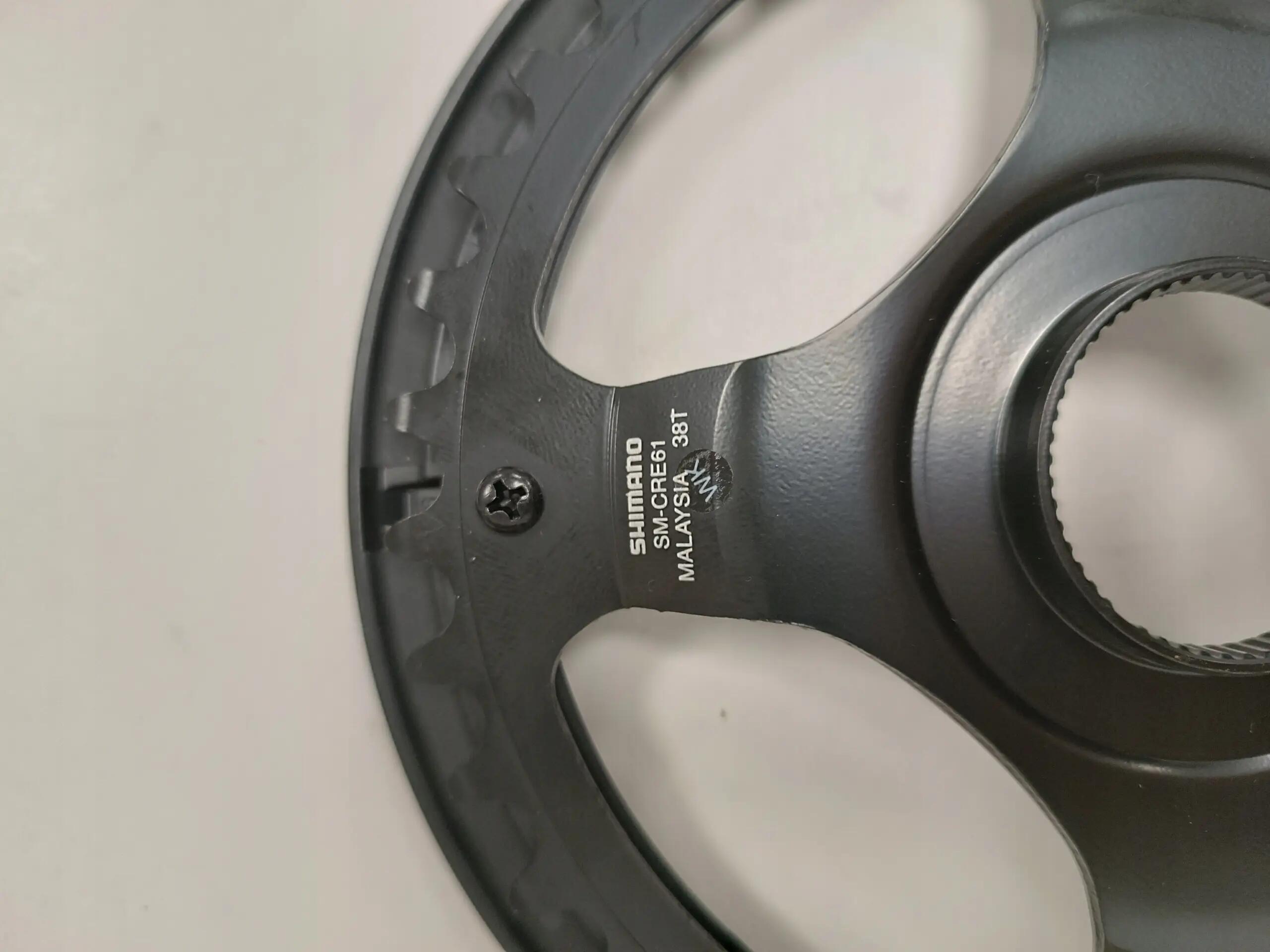 Piattaforma con doppio paracatena Shimano FC-E6100 /SM-CRE61 3/4