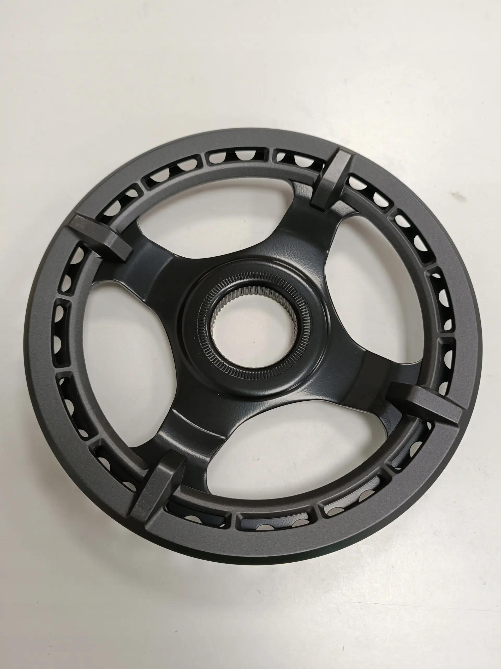 Piattaforma con doppio paracatena Shimano FC-E6100 /SM-CRE61 2/4