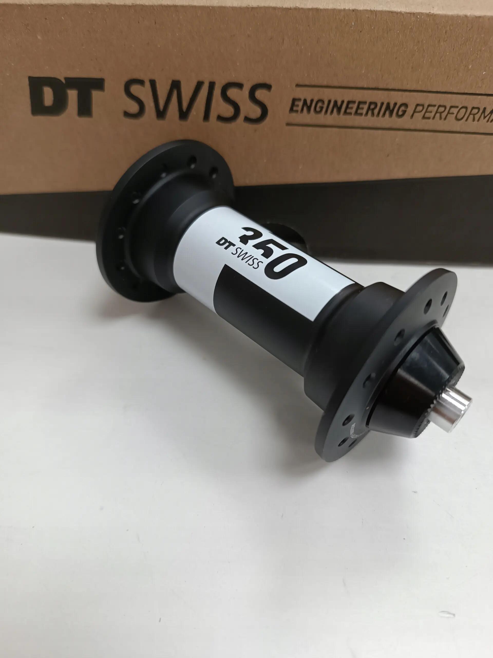 Cubo dianteiro DT Swiss 350 QR 5x100 mm 24 furos para estrada/gravel 6/6