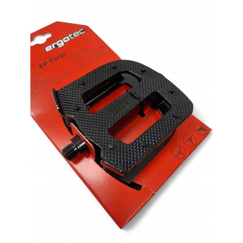 Pedale Ergotec EP-Cargo Platform Aluminiu Negru