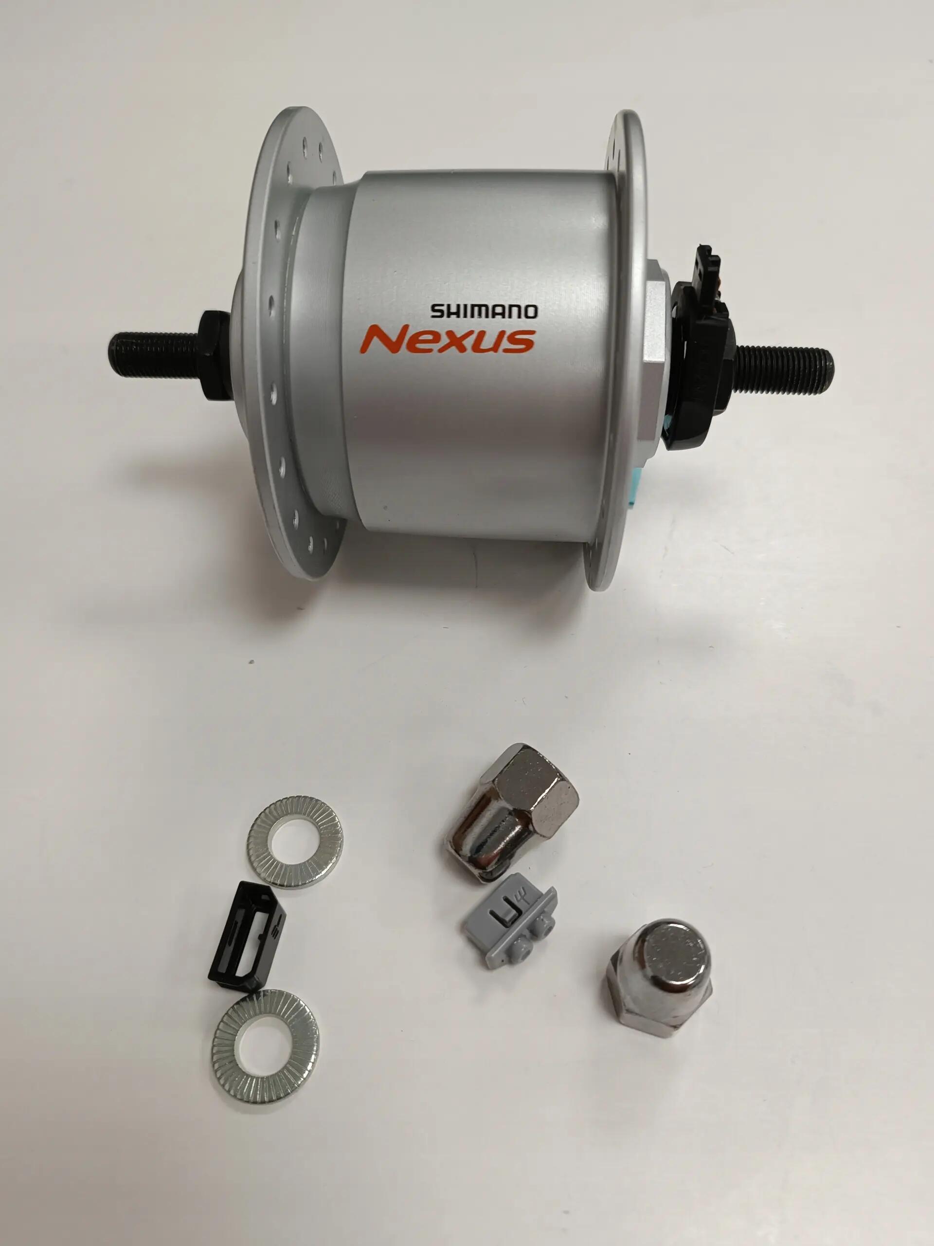 Dynamo-naaf Shimano Nexus DH-C3000-1N 2/4